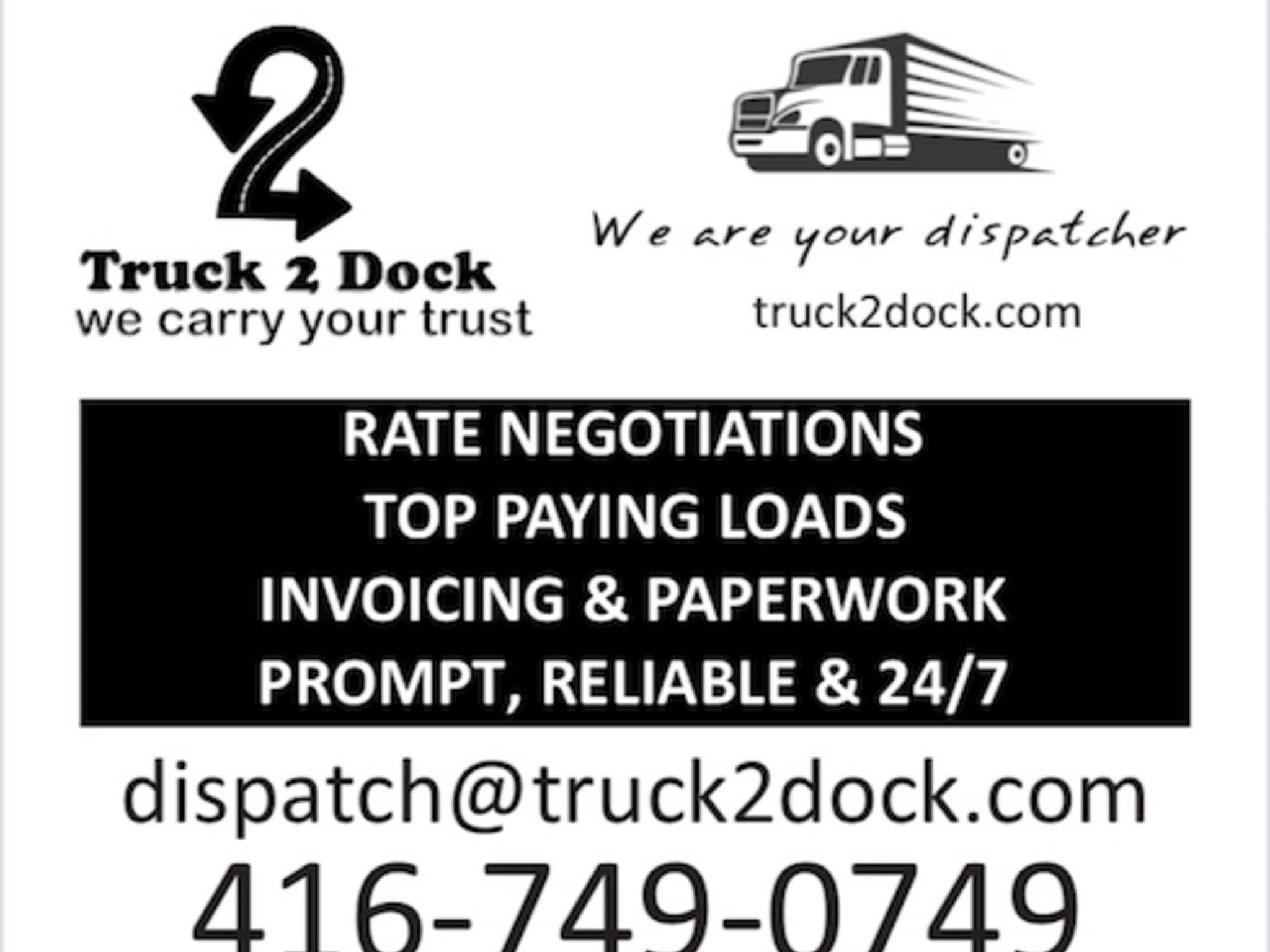 photo Truck2Dock Inc