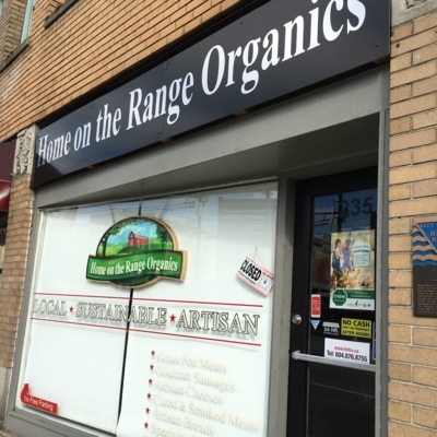 Home On The Range Organics Ltd - Produits biologiques