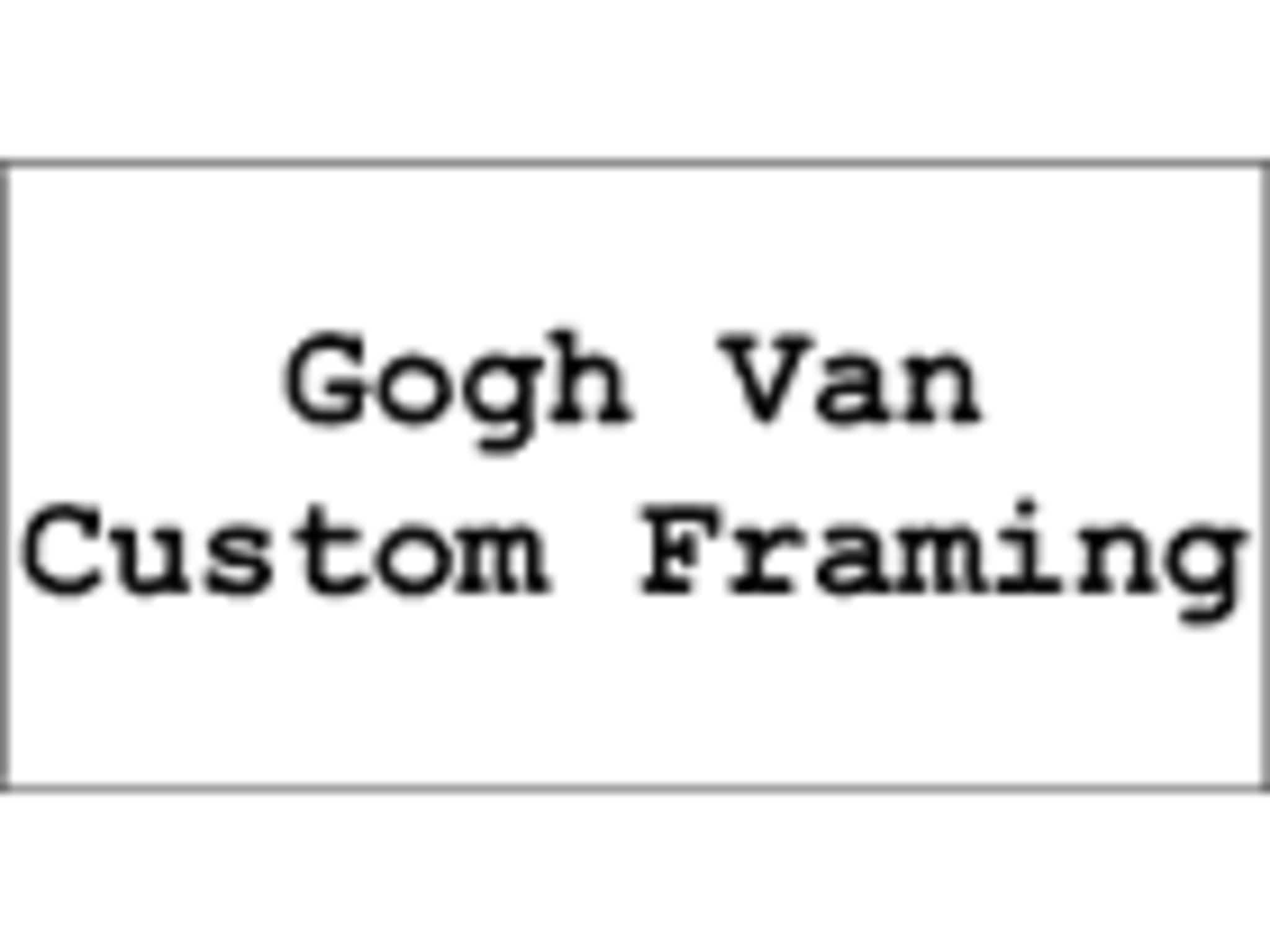 photo Gogh Van Custom Framing