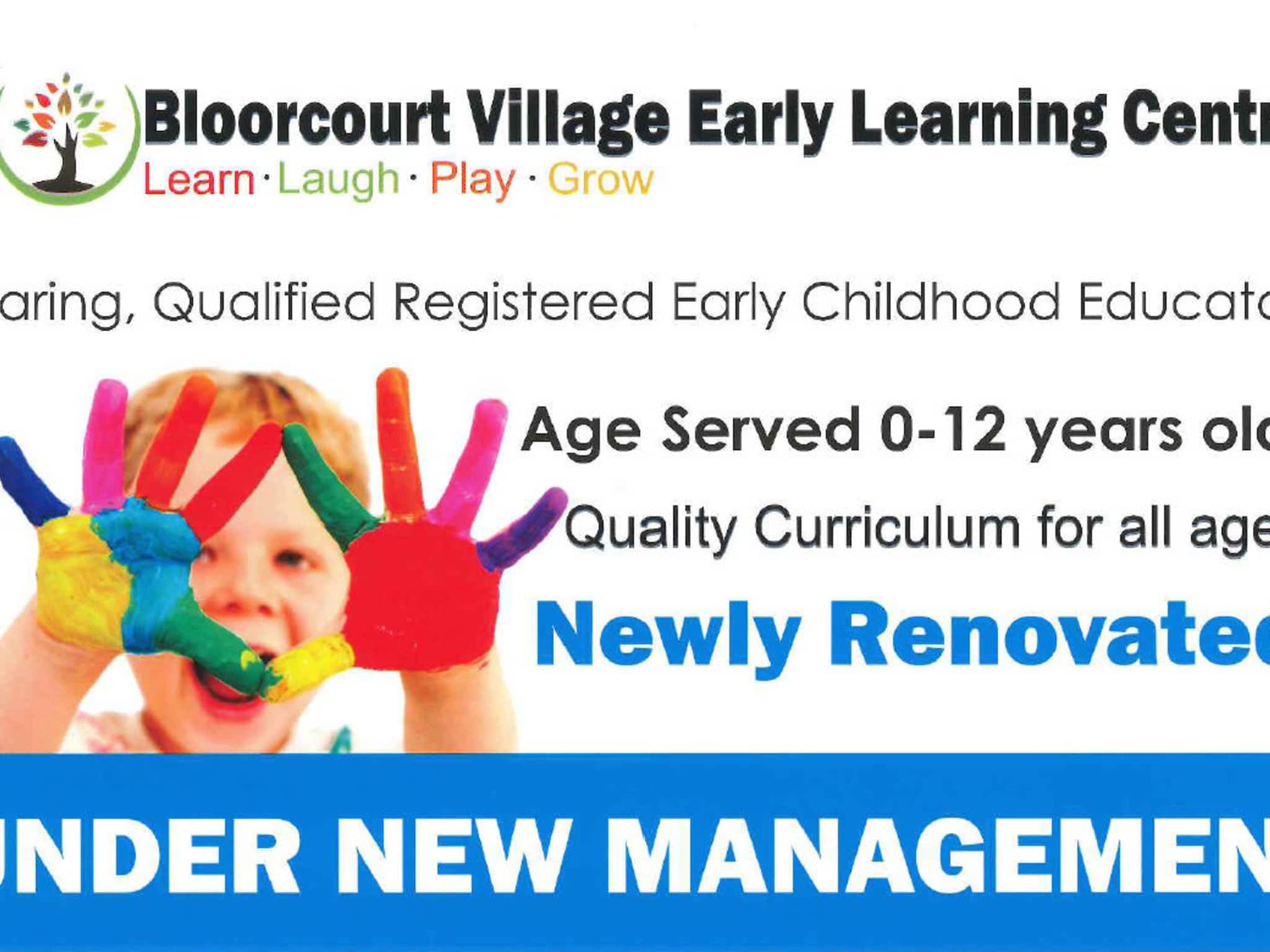 photo Bloorcourt Village Early Learning Centre
