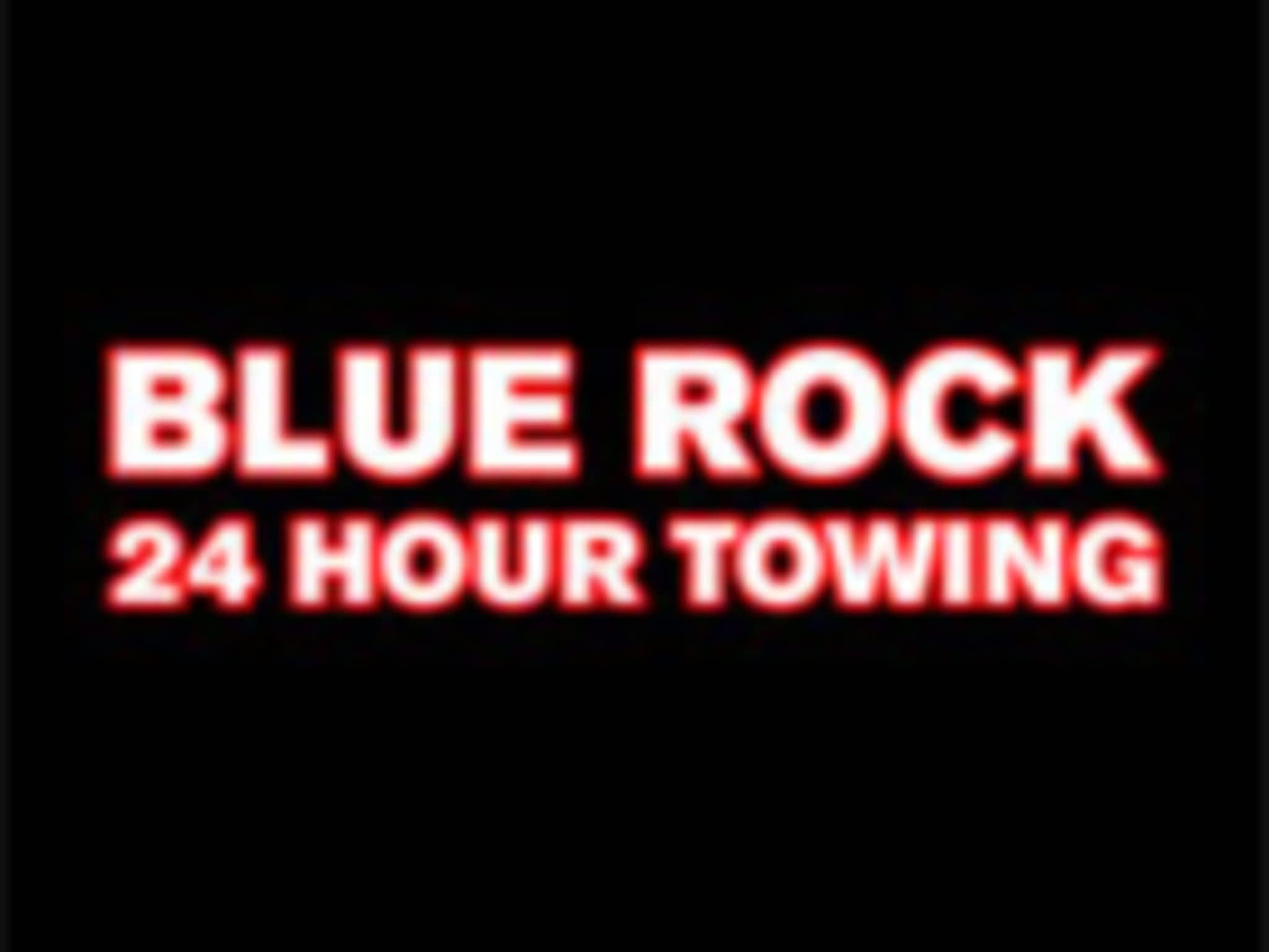 photo Blue Rock 24 Hour Towing