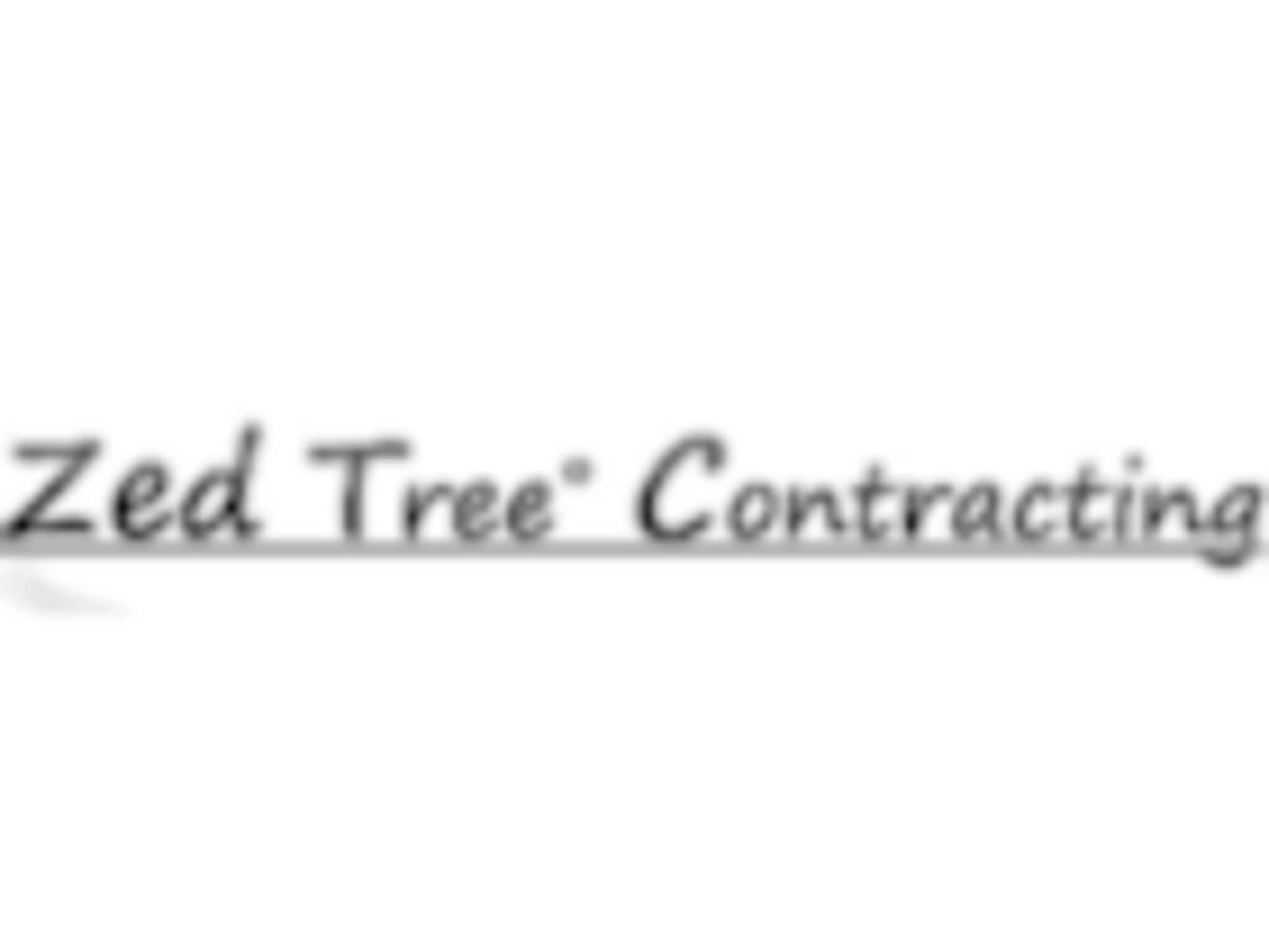 photo Zed Tree Contracting