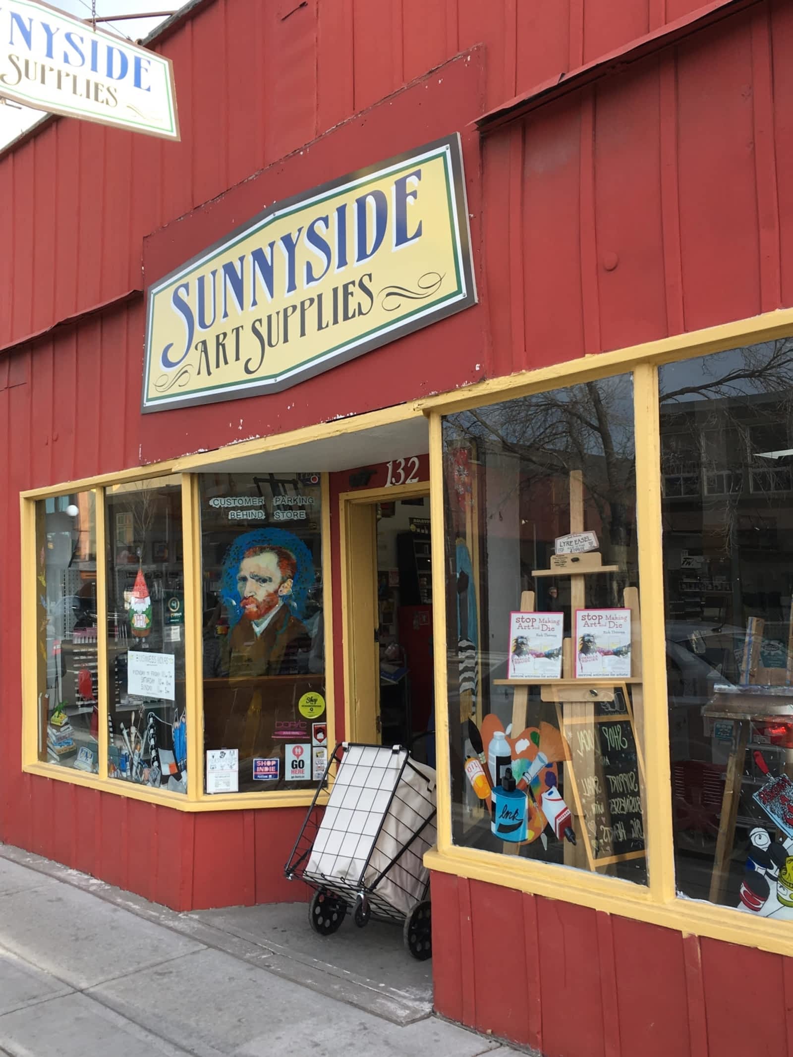 Sunnyside Art Supplies Opening Hours 132 10 St NW, Calgary, AB