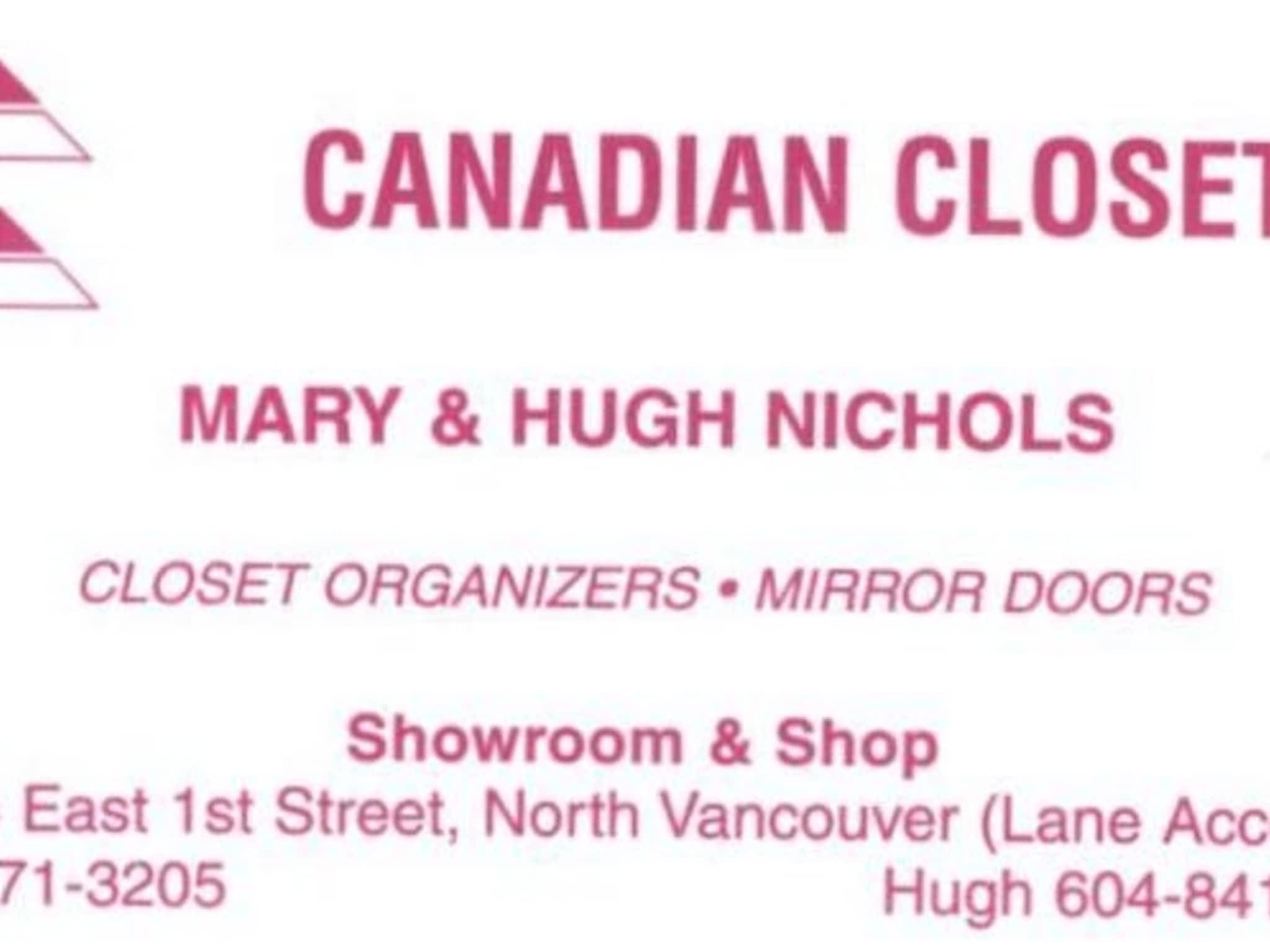photo Canadian Closet Co