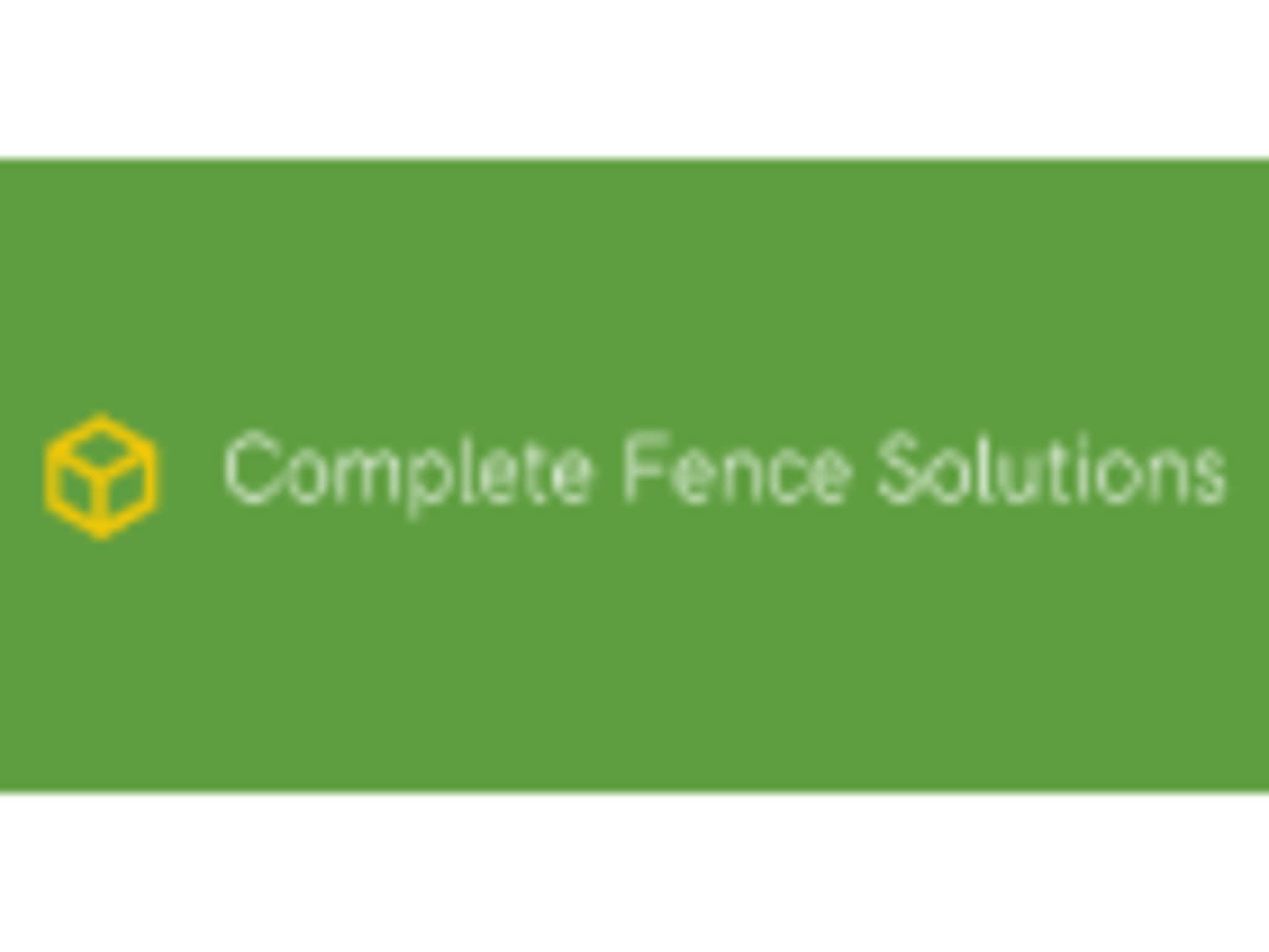 photo Complete Fence Solutions