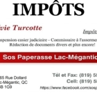 SOS Paperasse Lac-Mégantic - Service de rédaction de textes
