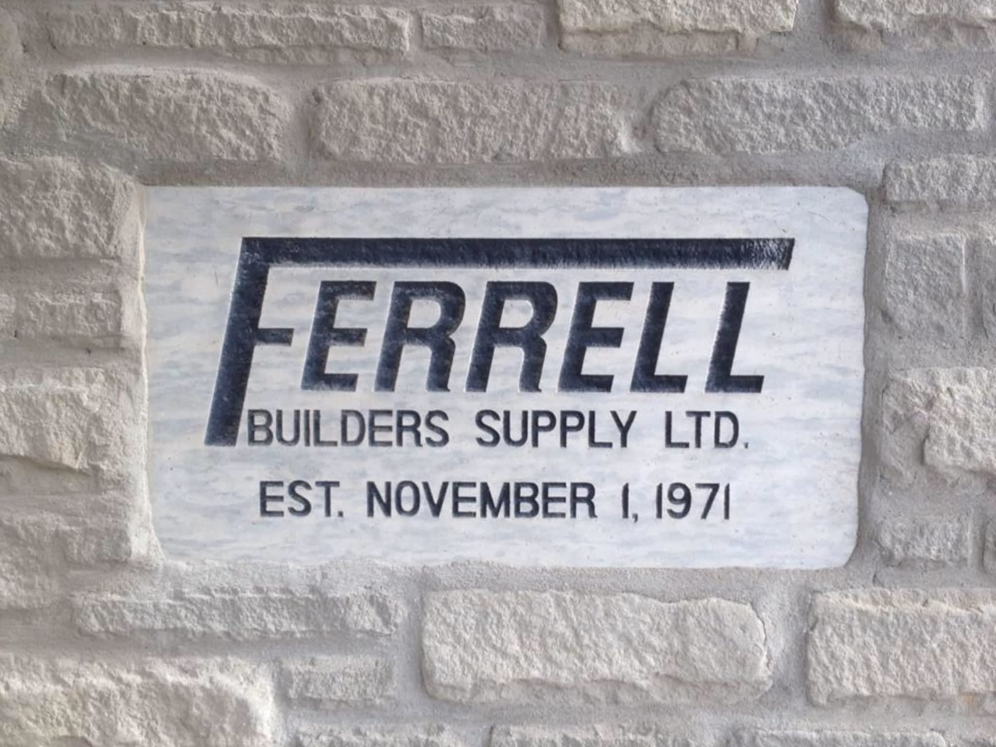 photo Ferrell Builders Supply Ltd