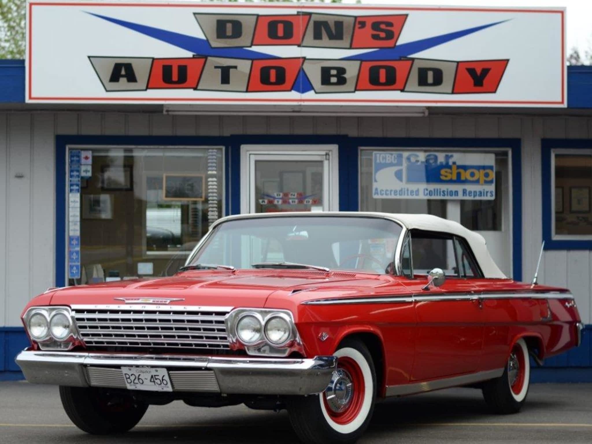 Don's Auto Body & Paint Shop Ltd Aldergrove, BC 27441 Fraser Hwy