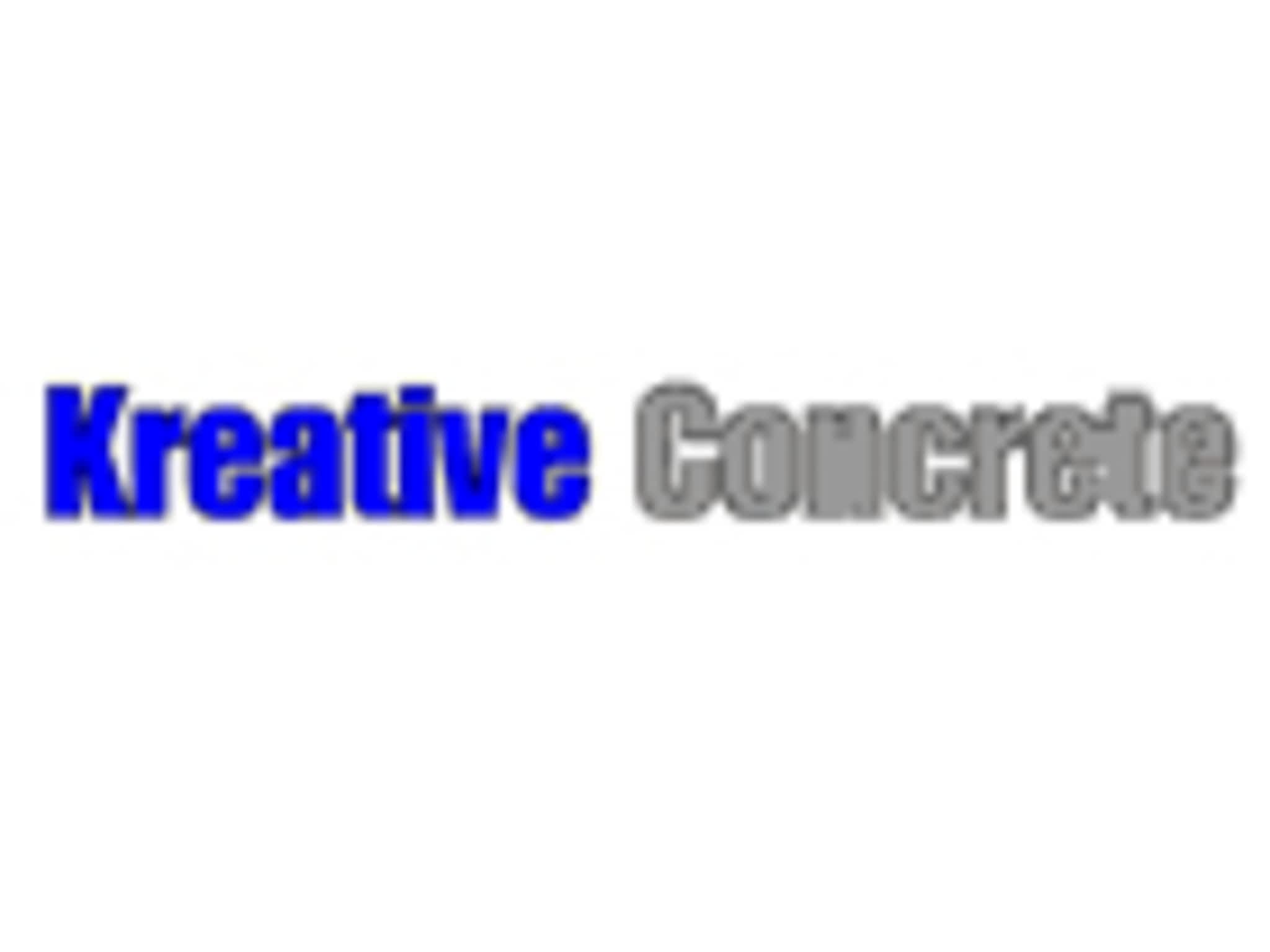 photo Kreative Concrete