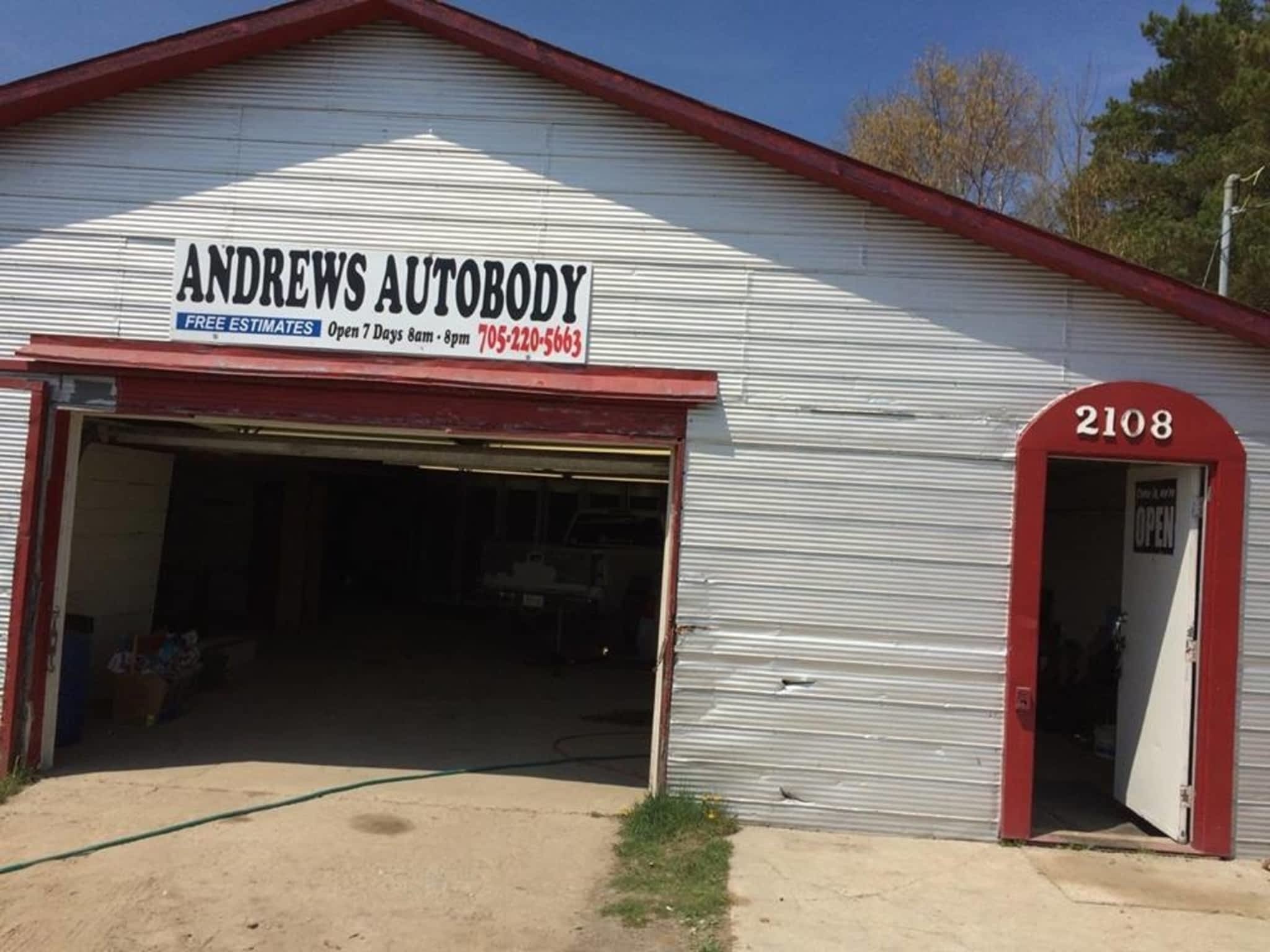 Andrews Autobody Stayner, ON 2108 Fairgrounds Rd N Canpages