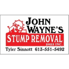 John Wayne's stump removal 2023inc - Service d'entretien d'arbres