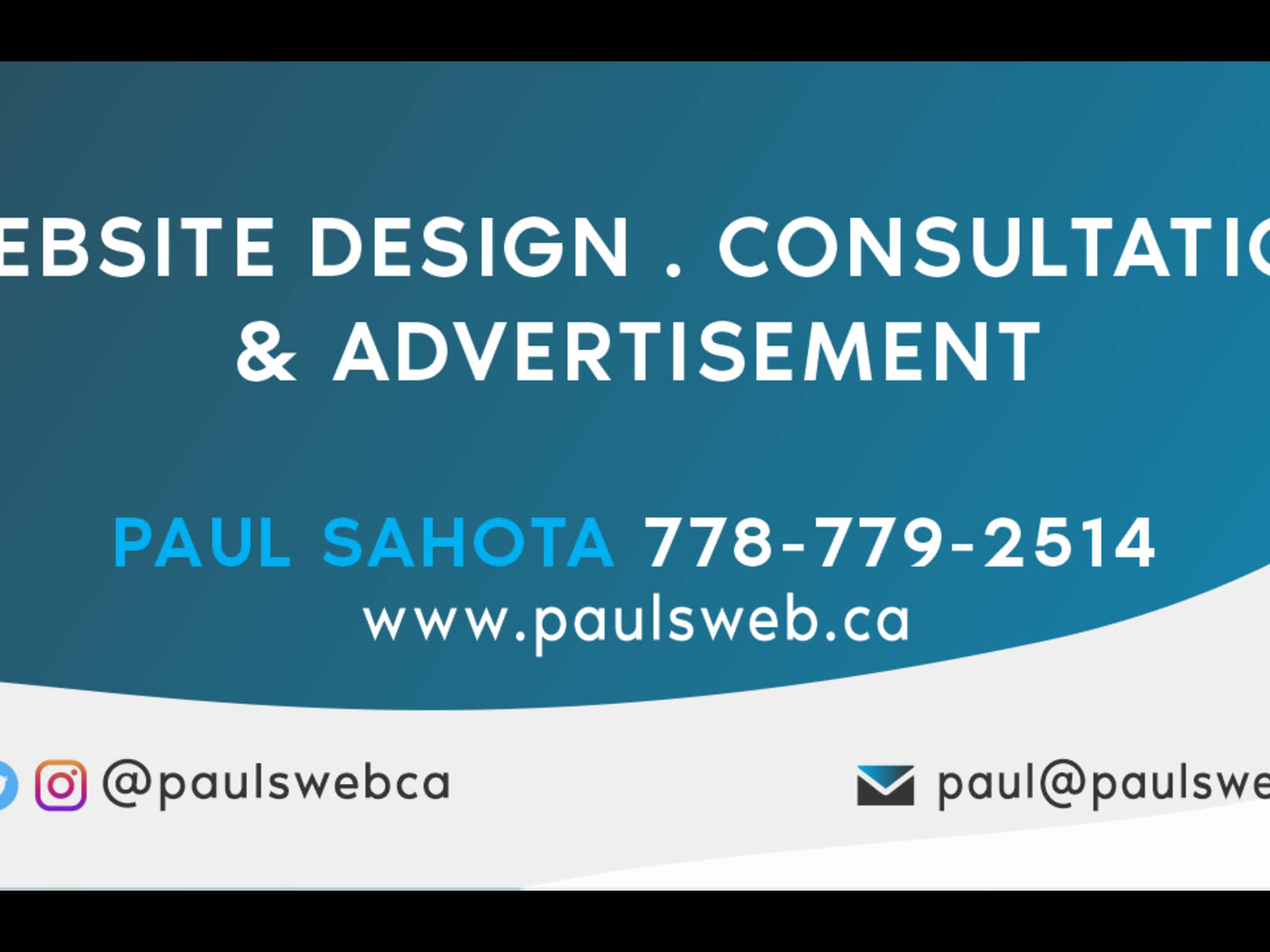 photo Paul's Web Design