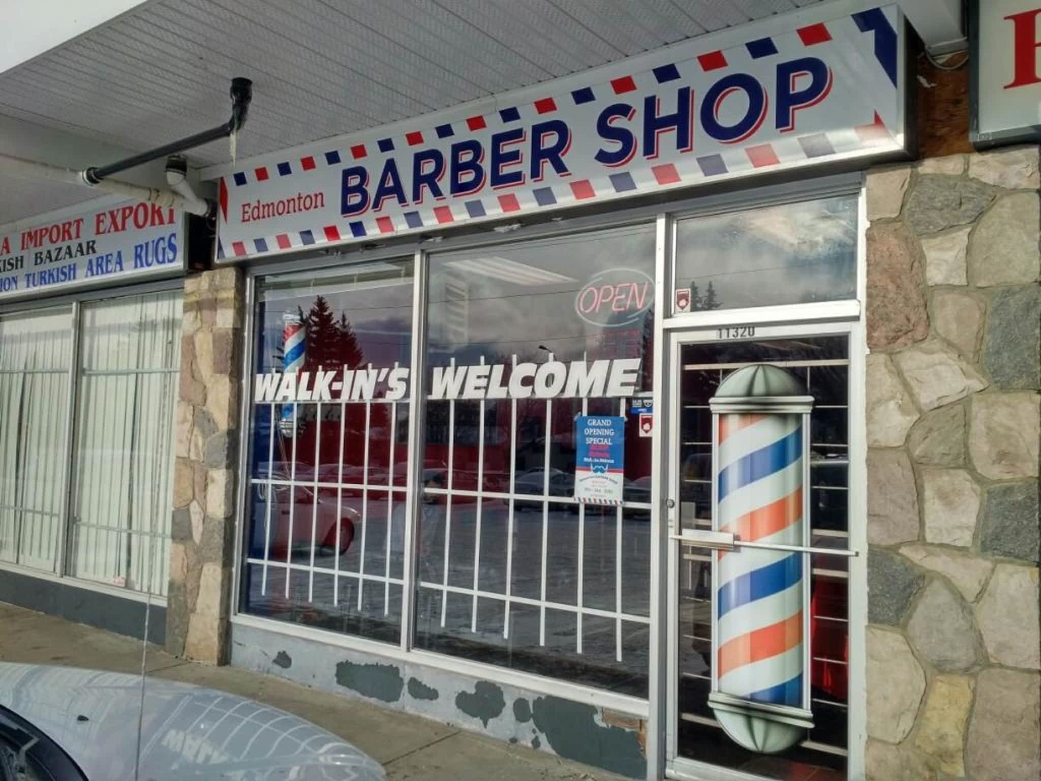 photo Edmonton Barber Shop