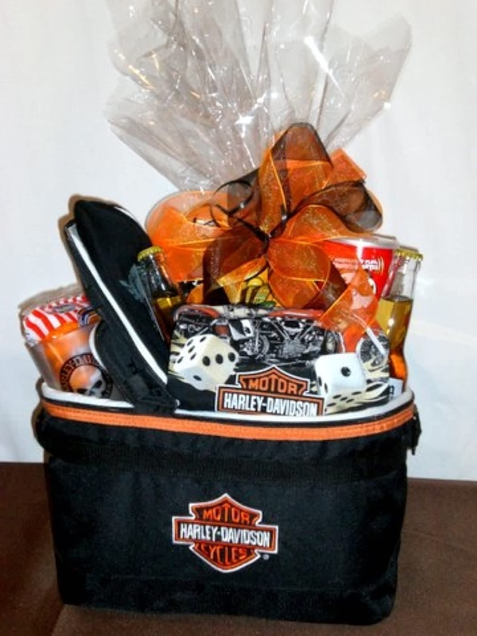 harley davidson gift basket