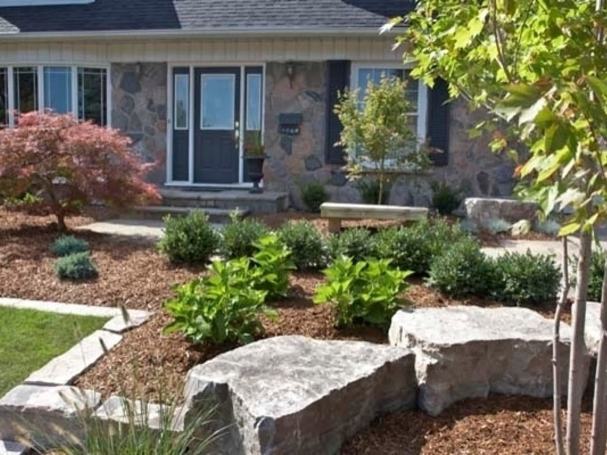 photo Rock Crest Landscape by Design