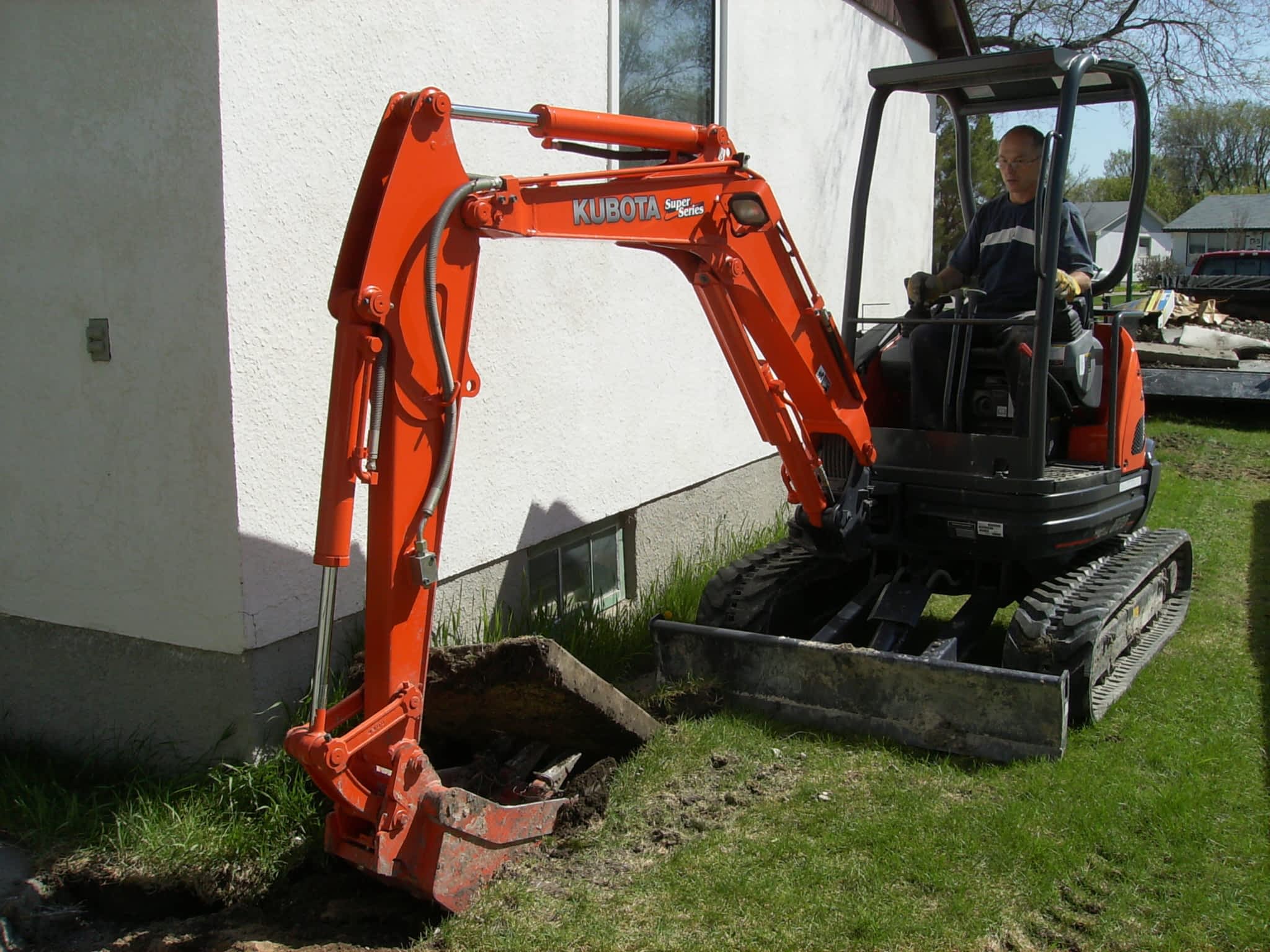 photo Breaking Ground Foundation Repair & Mini Excavation