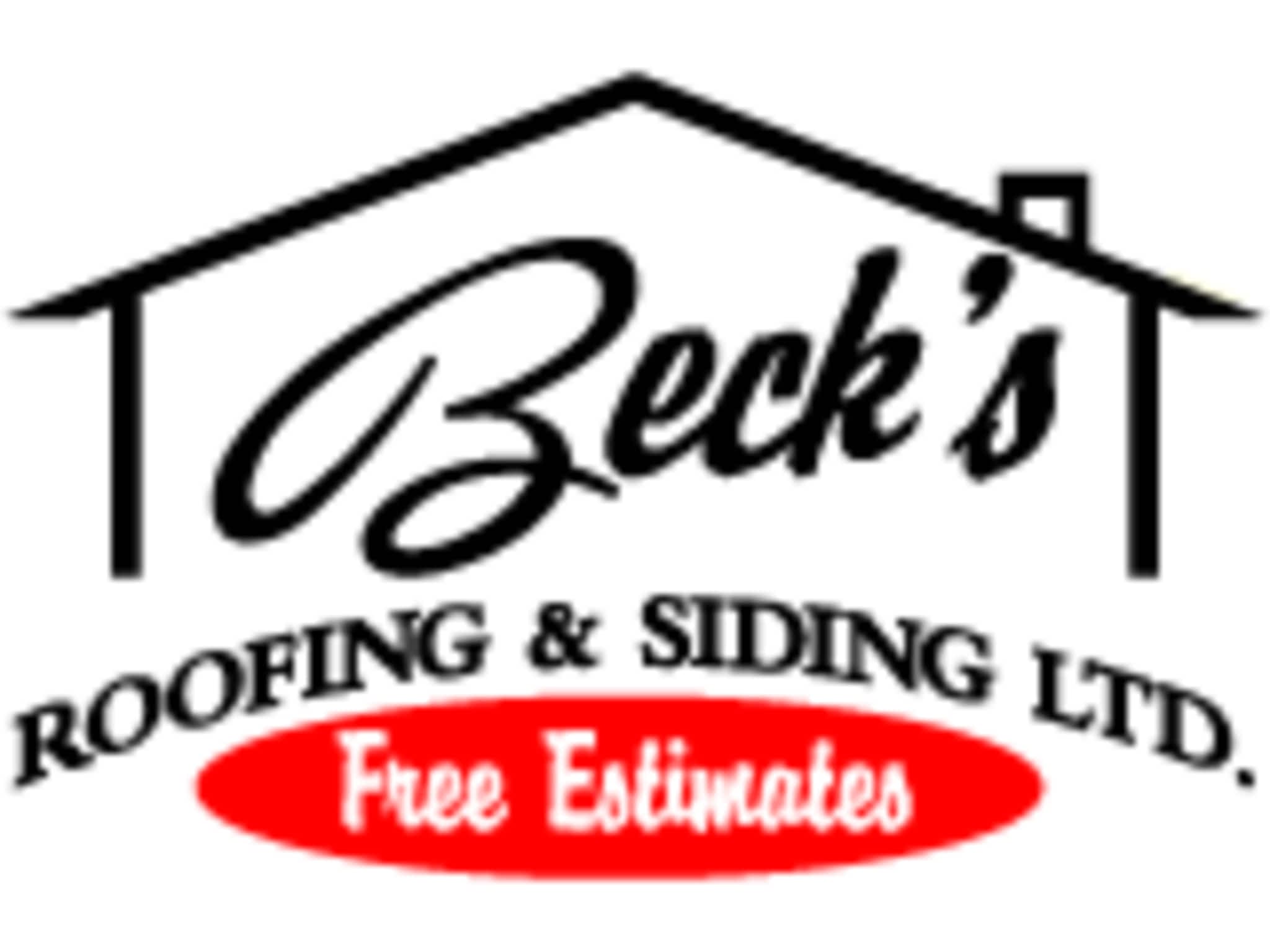 photo Beck's Roofing & Siding Ltd