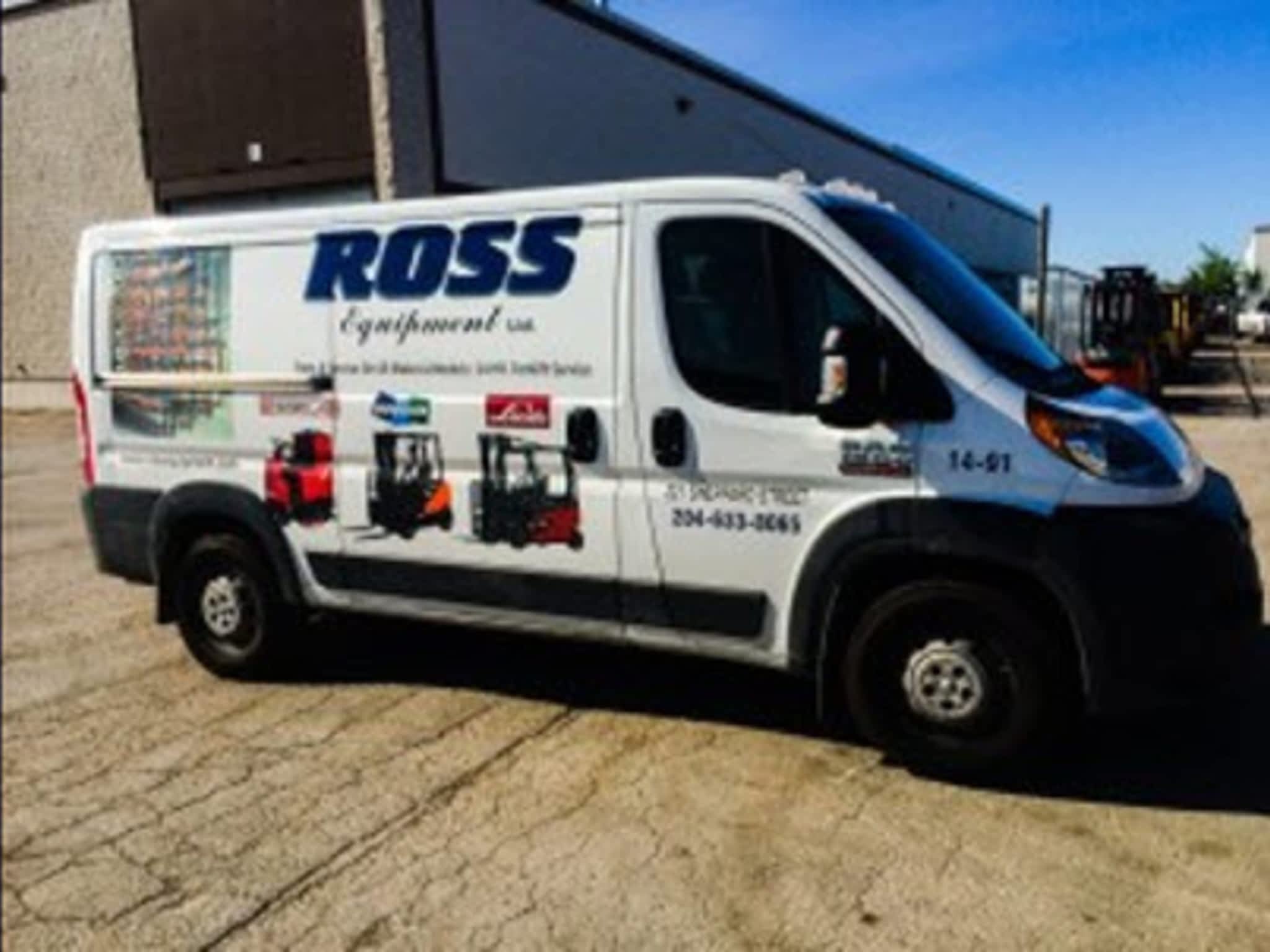 Ross Equipment Winnipeg, MB 221 Sheppard St Canpages