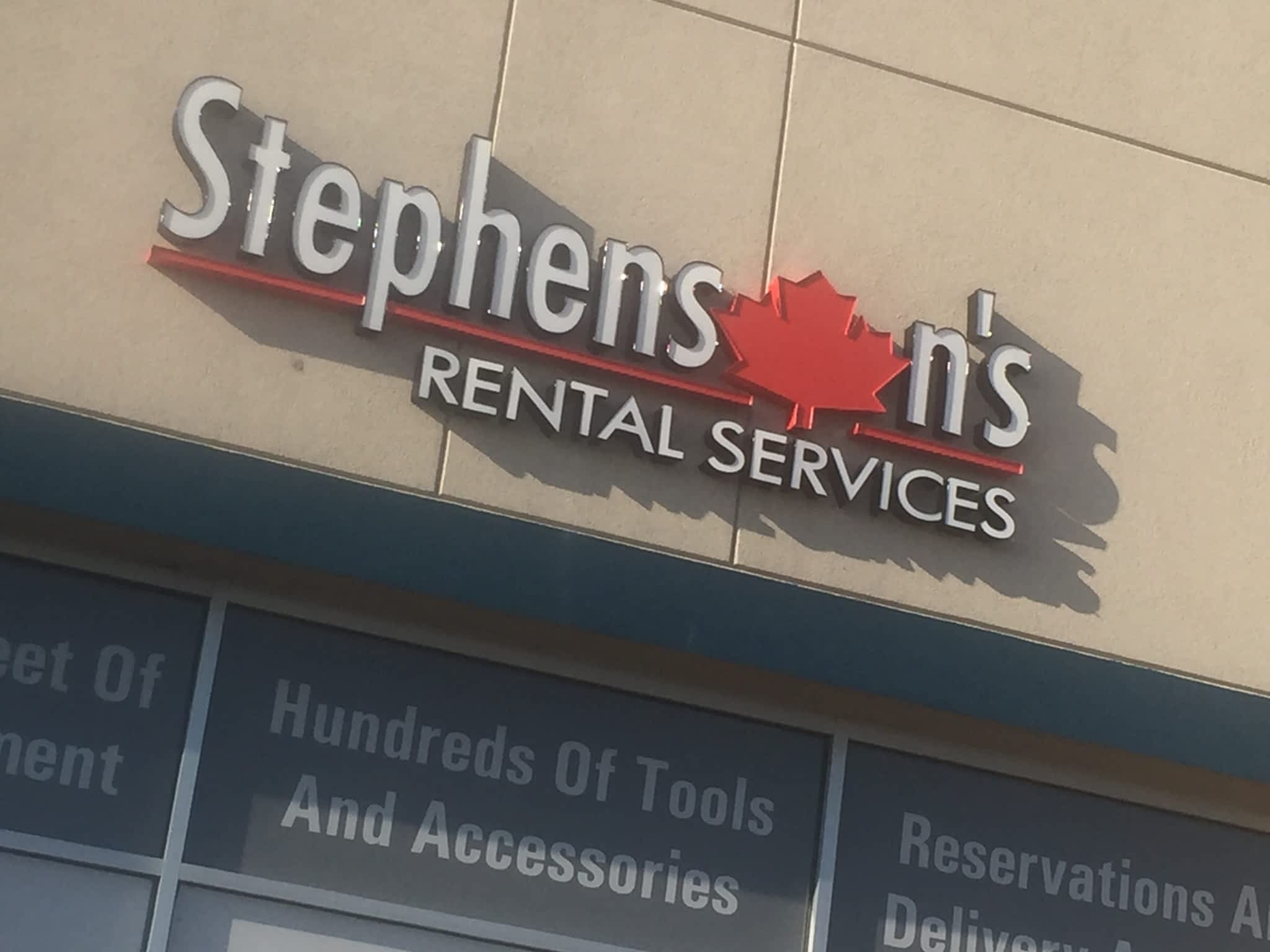 photo Stephenson's Rental Services