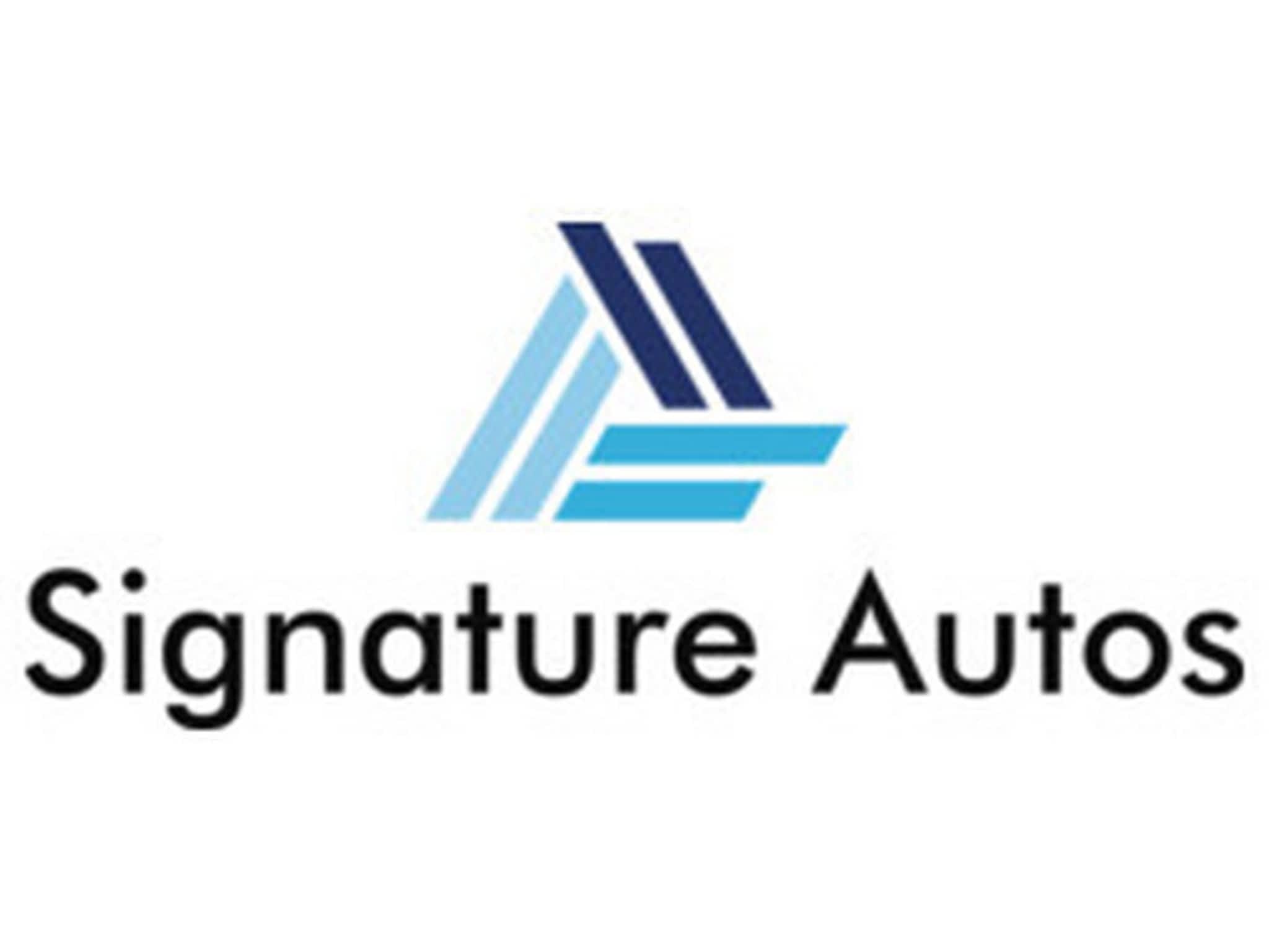 photo Signature Autos