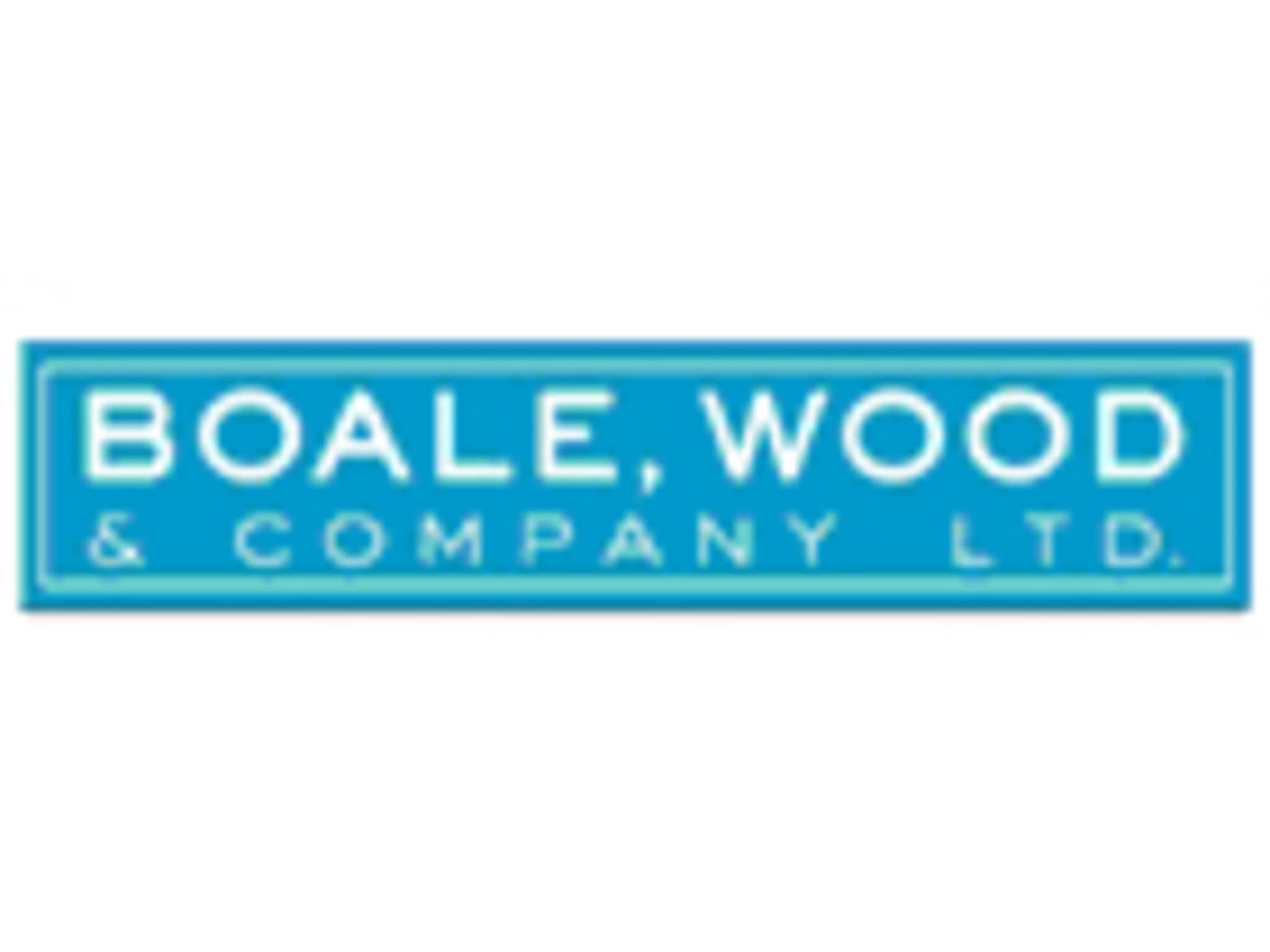 photo Boale Wood & Company Ltd