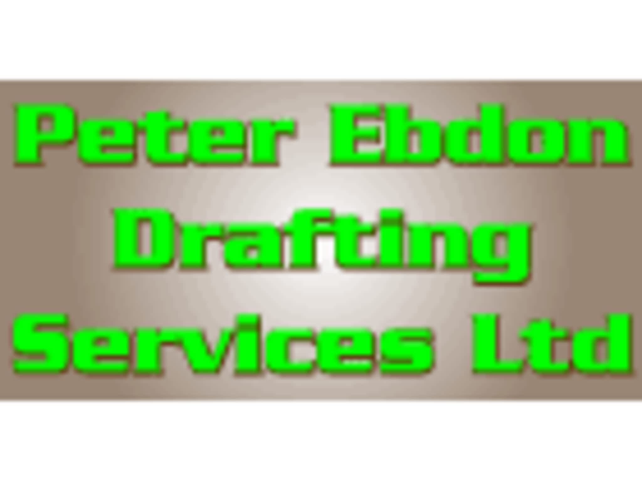 photo Peter Ebdon Drafting Services Ltd