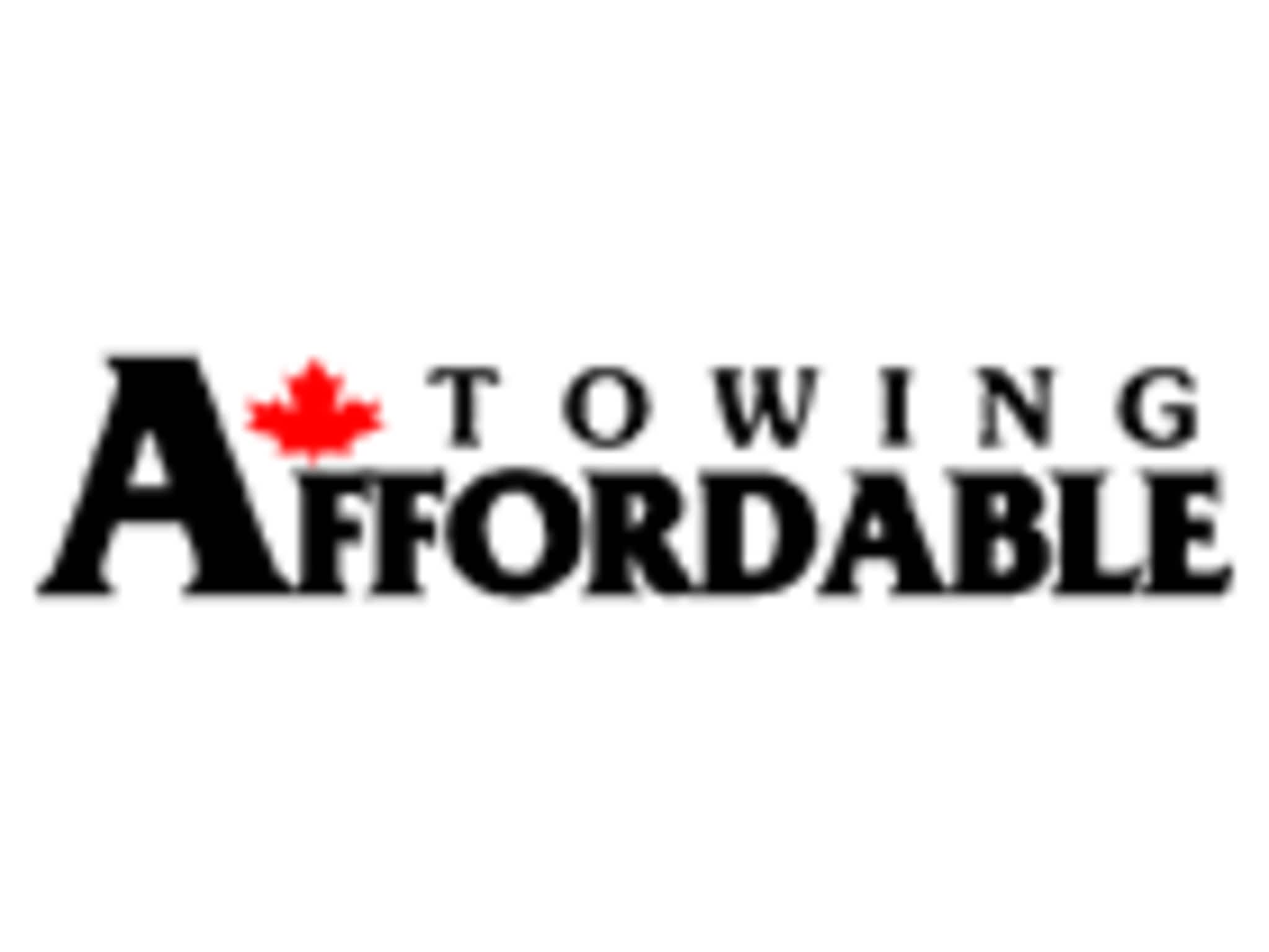 photo Towing Affordable