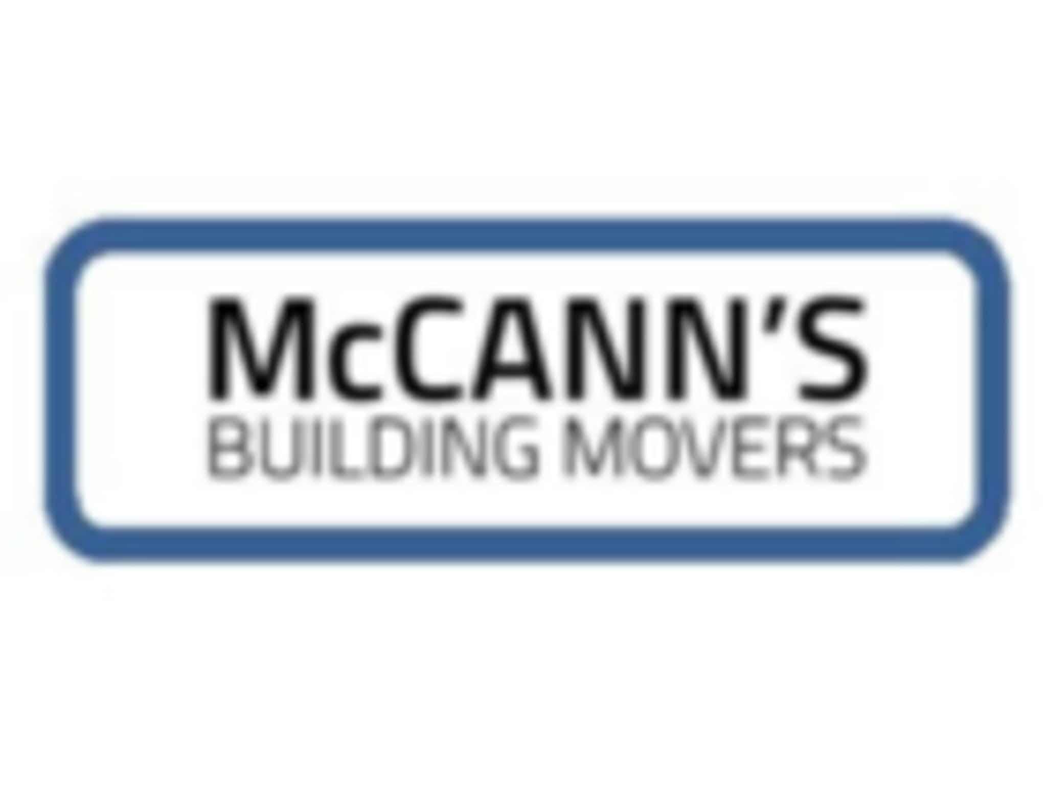 photo McCann's Building Movers Ltd
