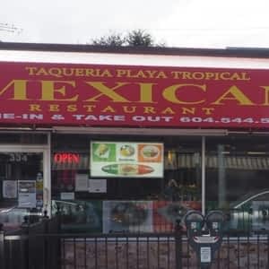 Taqueria Playa Tropical Menu Hours Prices 334 Sixth St New
