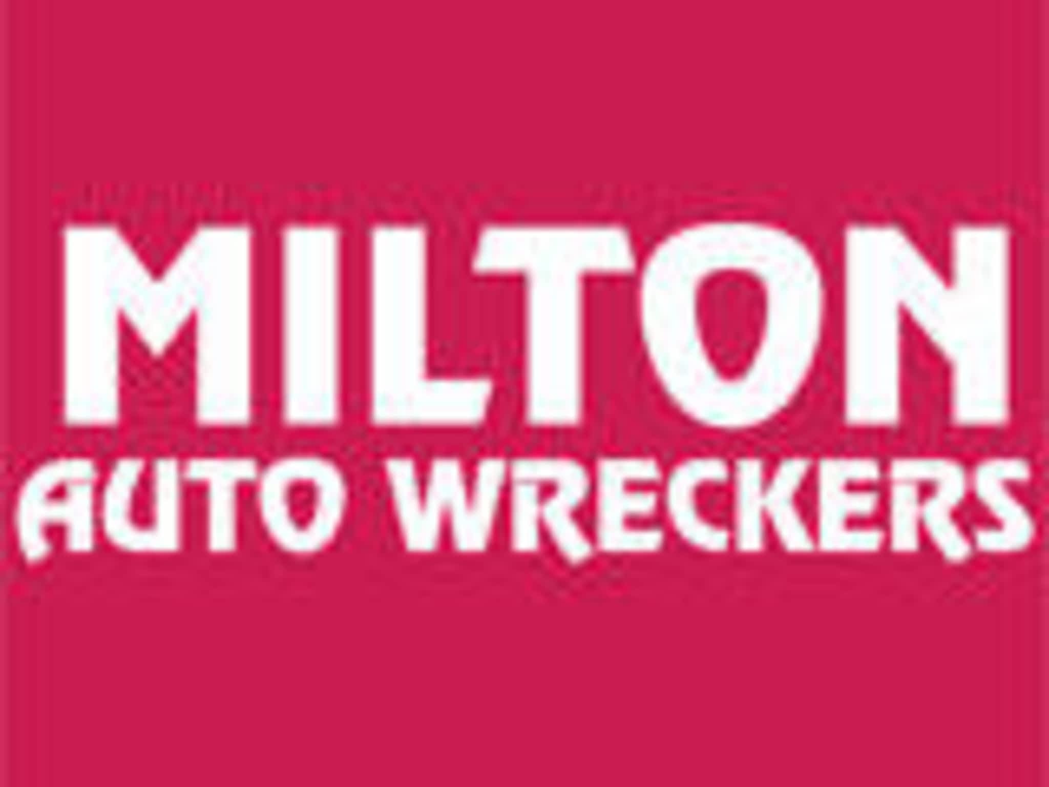 photo Milton Auto Wreckers