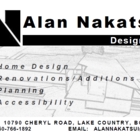 Alan Nakatsui Design - Drafting Service