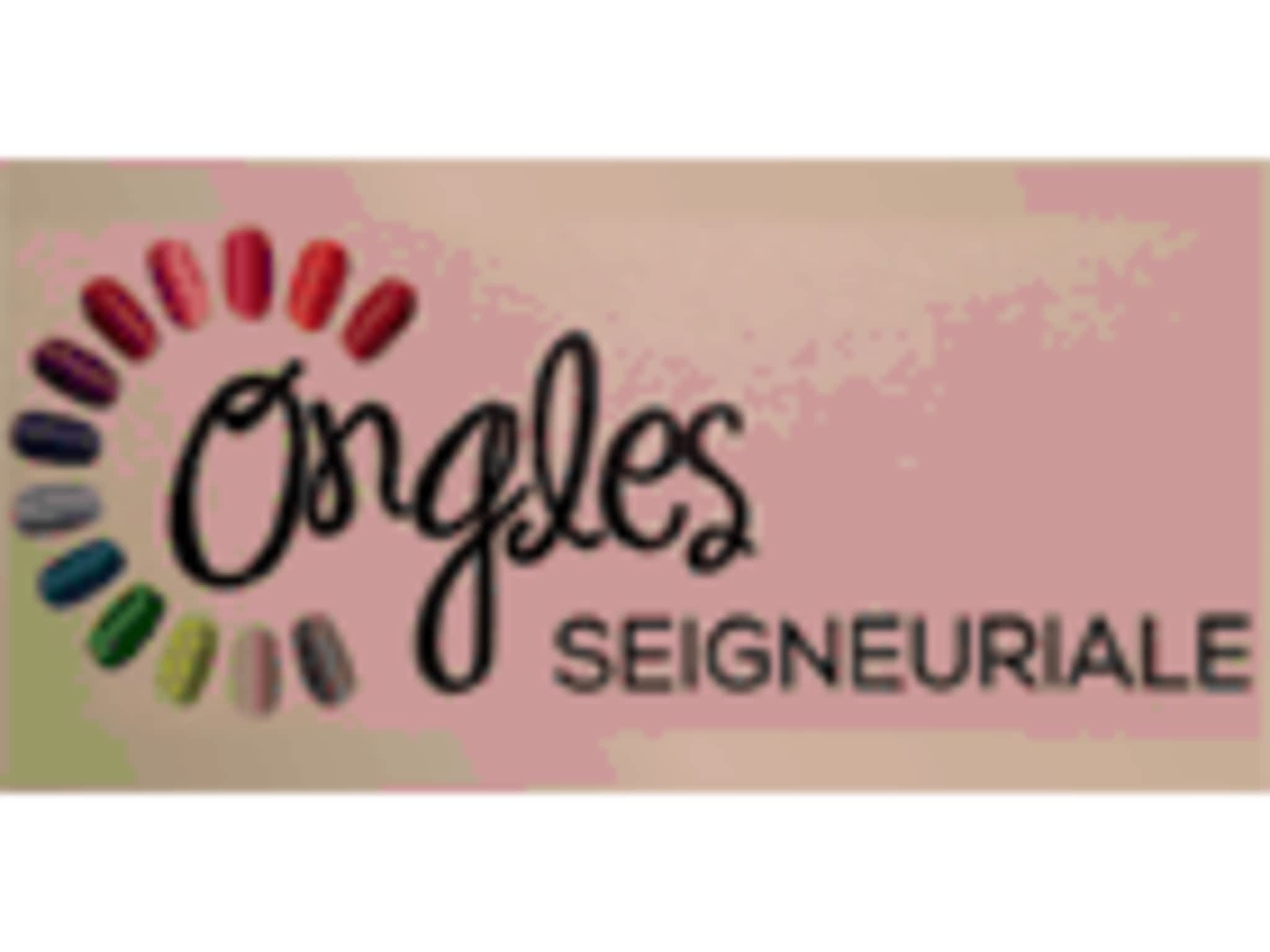 photo Ongles Seigneuriale