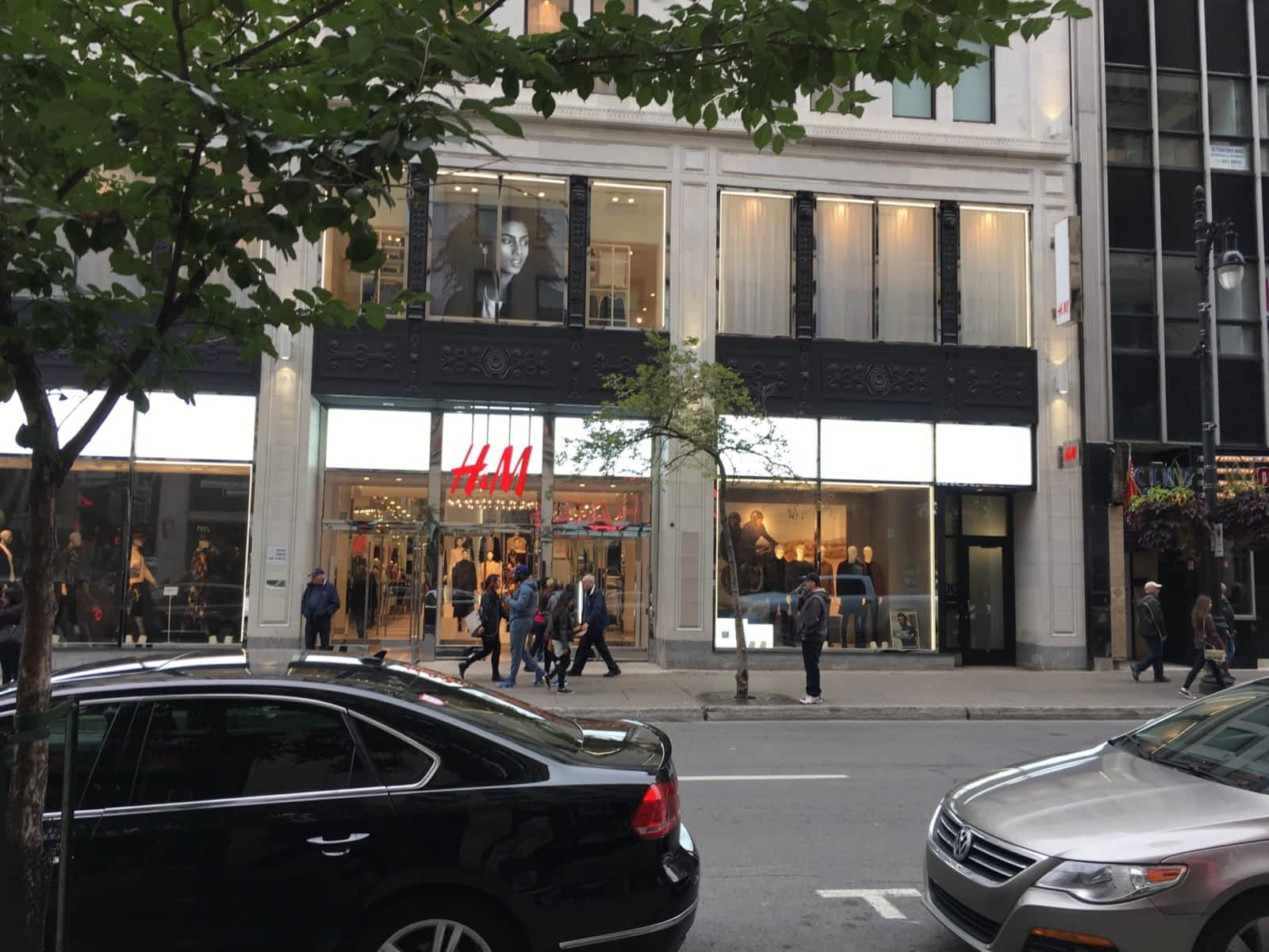 h and m montreal