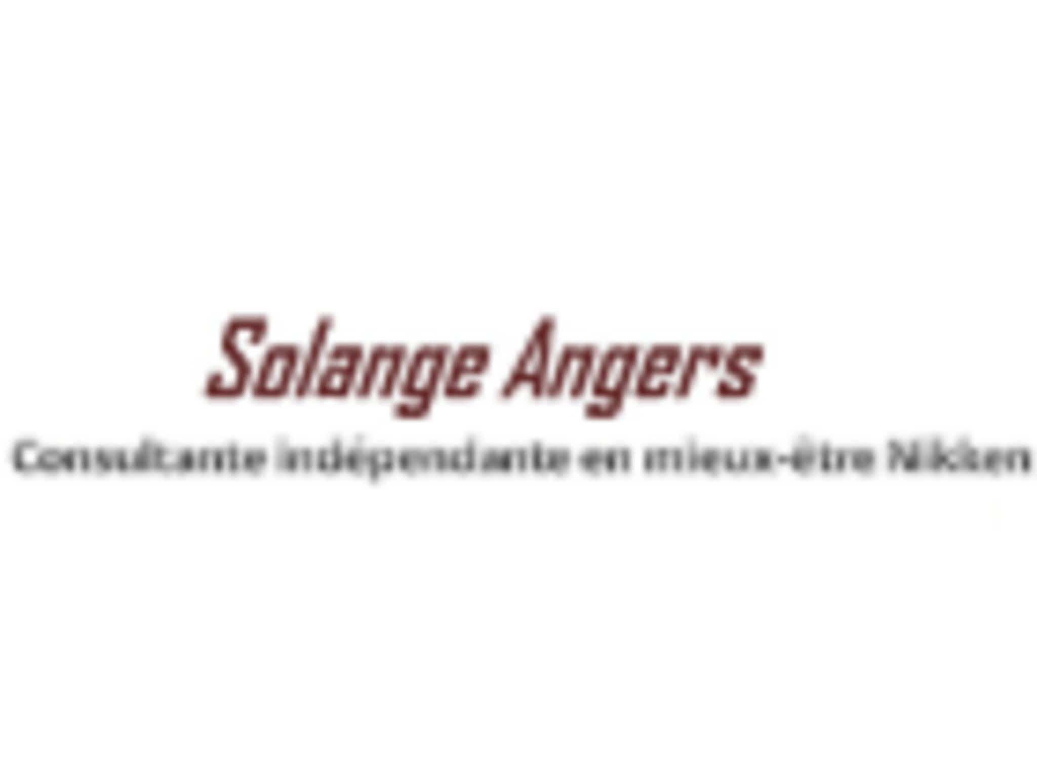 photo Solange Angers Consultante Indépendante en Mieux -Être Nikken