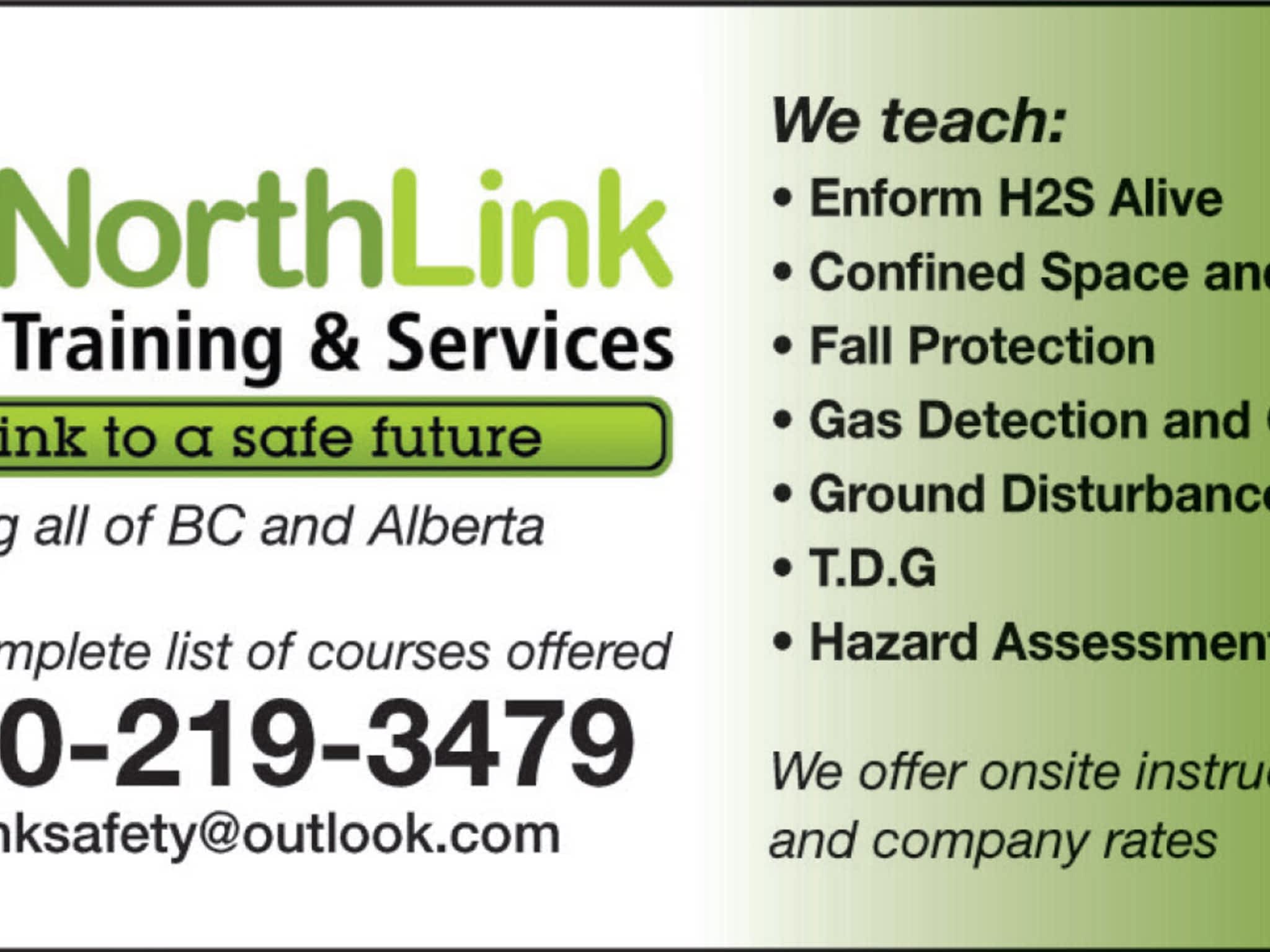 photo Northlink Safety Training & Services