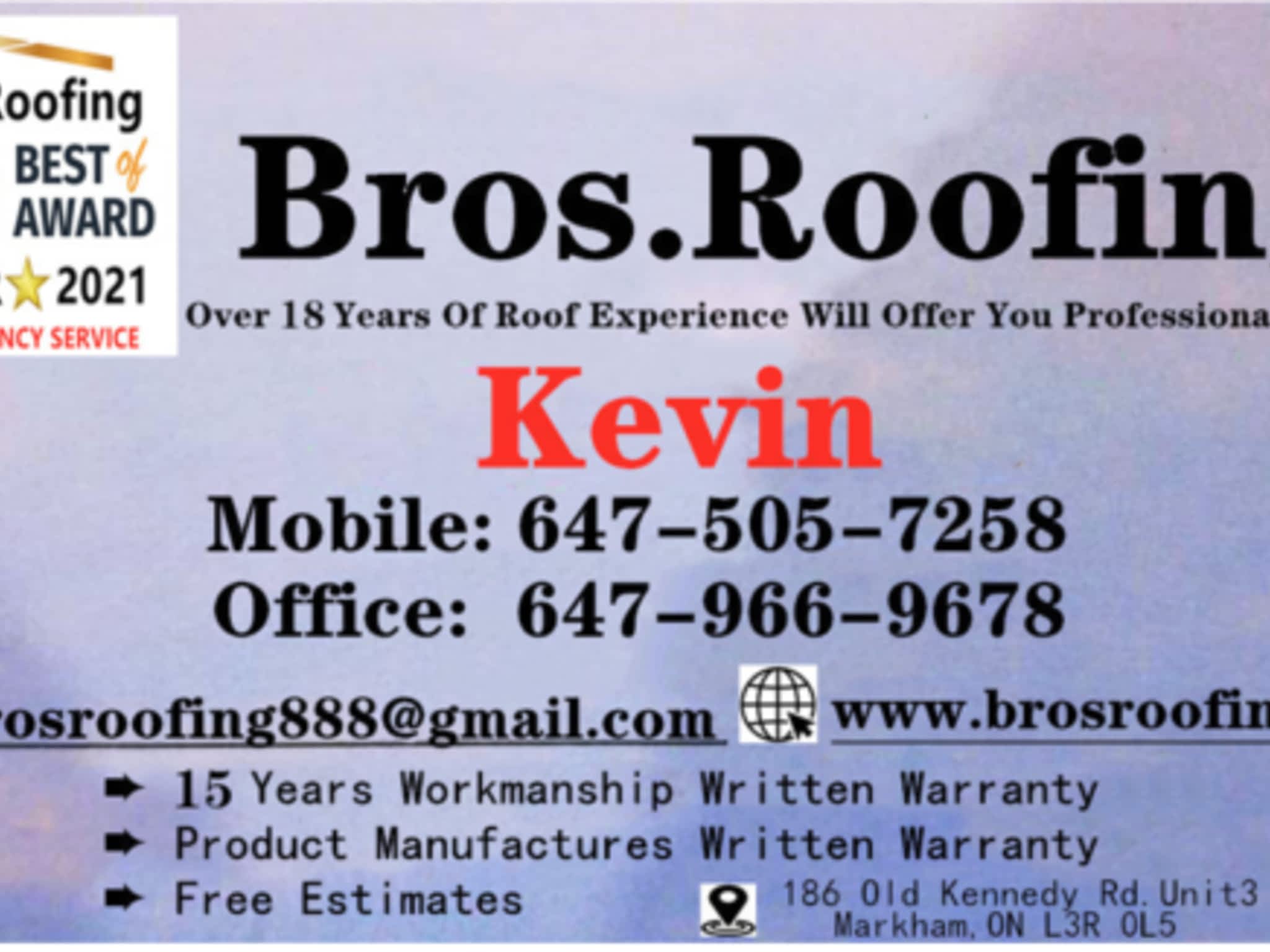 photo Bros. Roofing