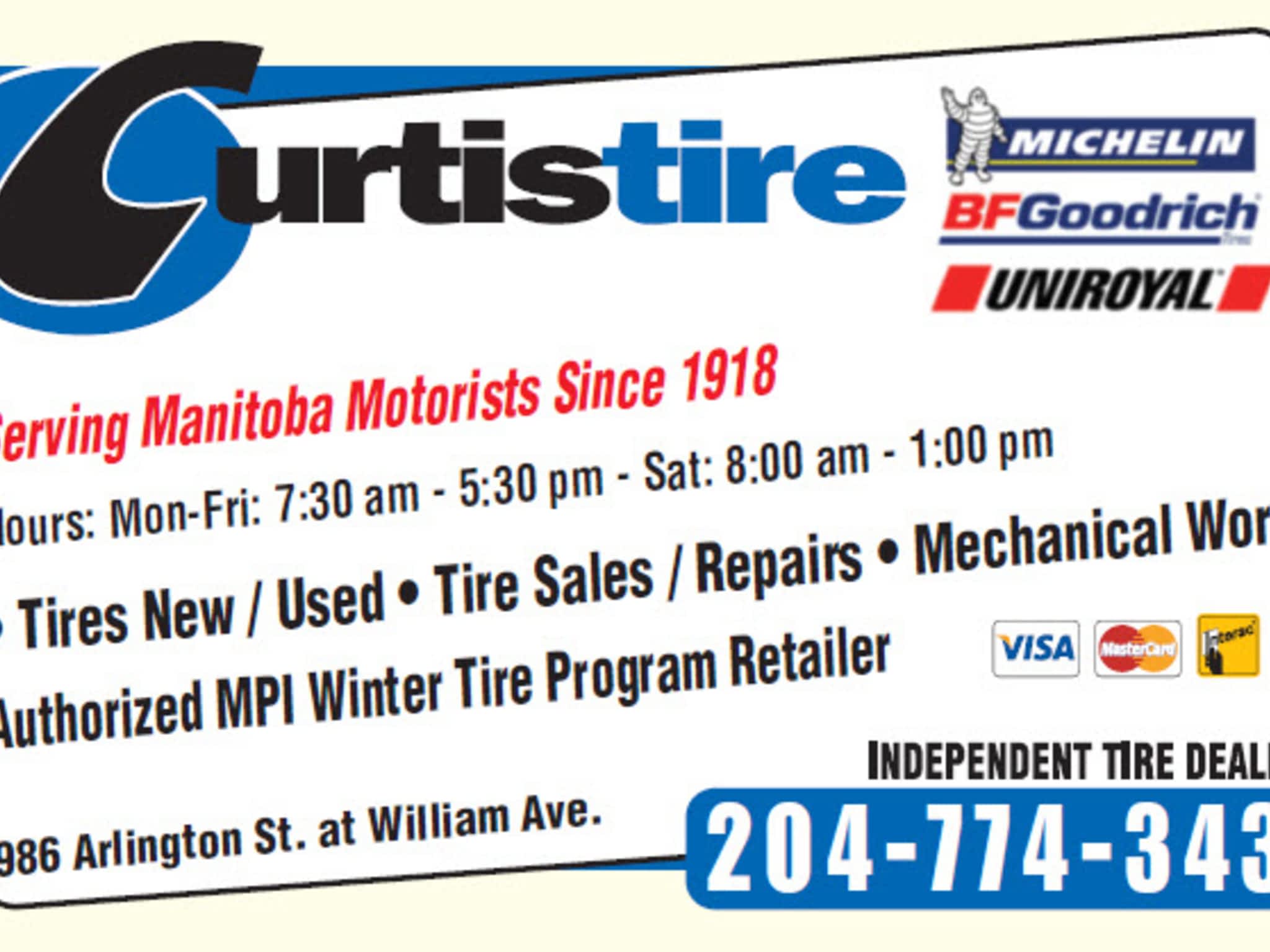 photo Curtis Tire Service