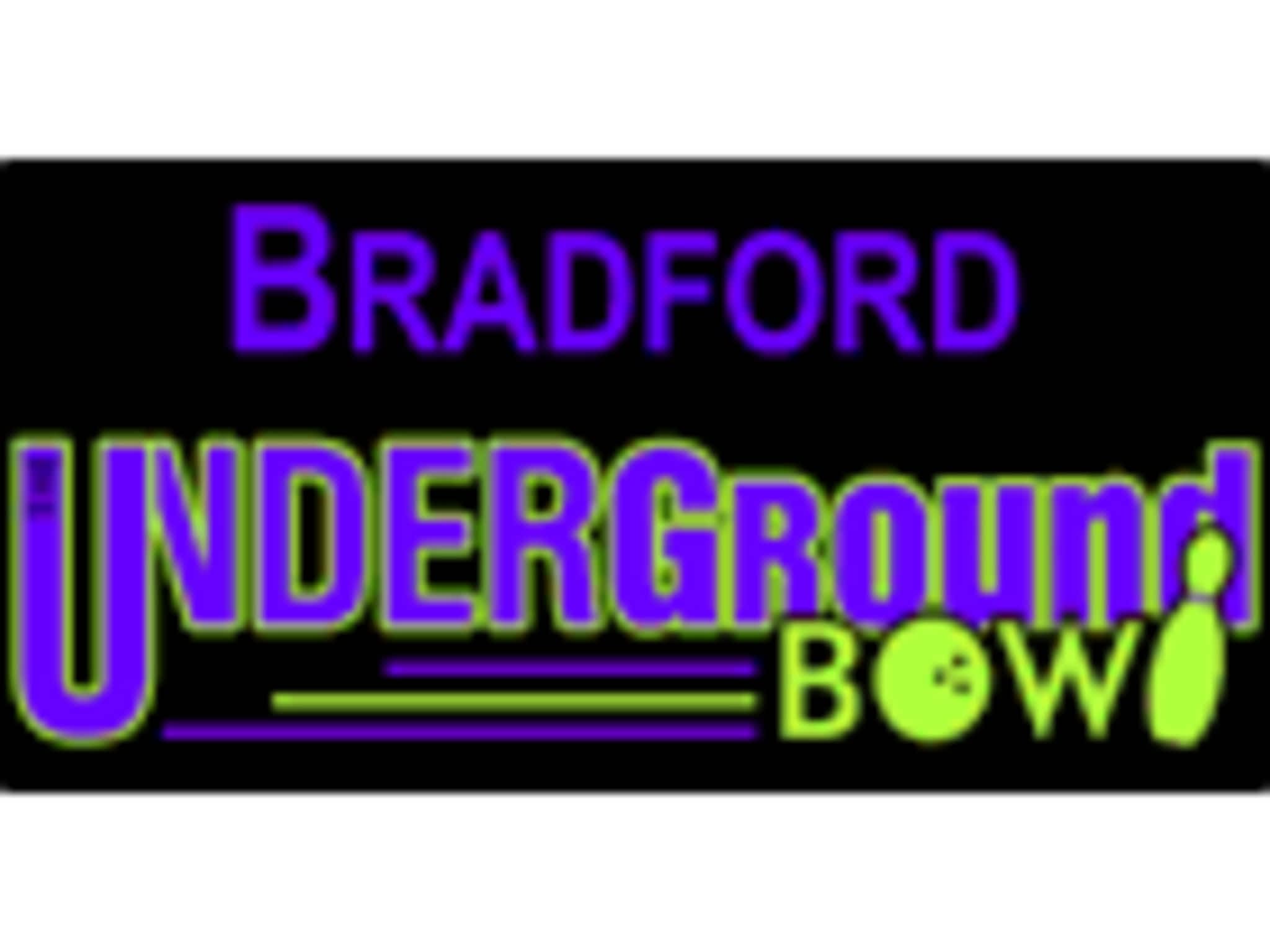 photo The Bradford Underground Bowl