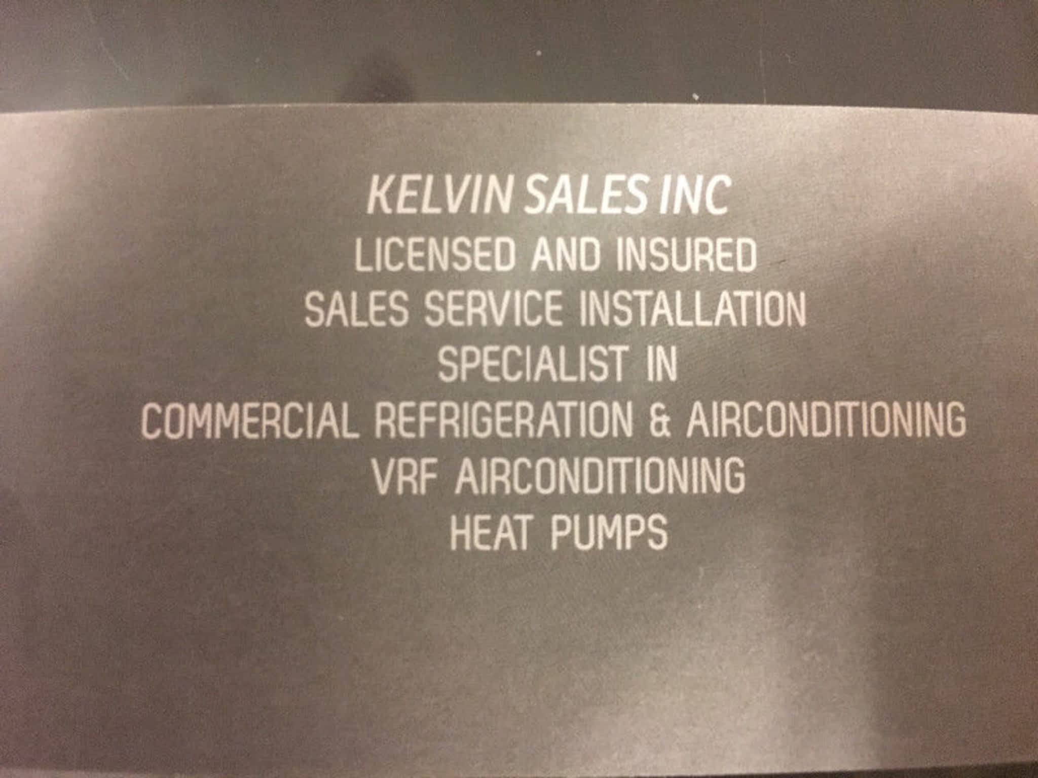 photo Kelvin Sales Inc