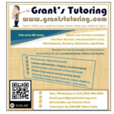 View Grant's Tutoring’s Winnipeg profile