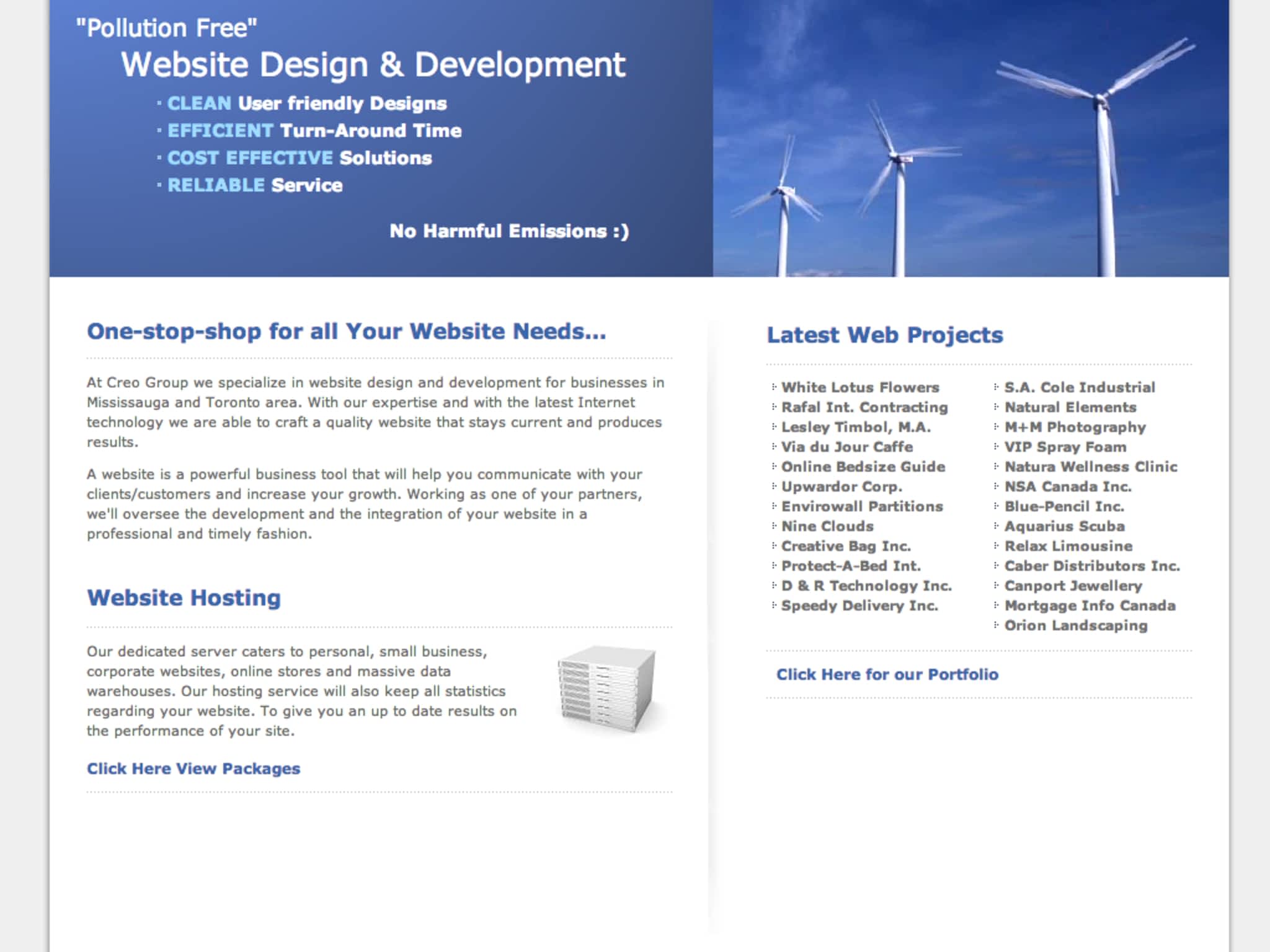 photo Creo Group Web Design & Development