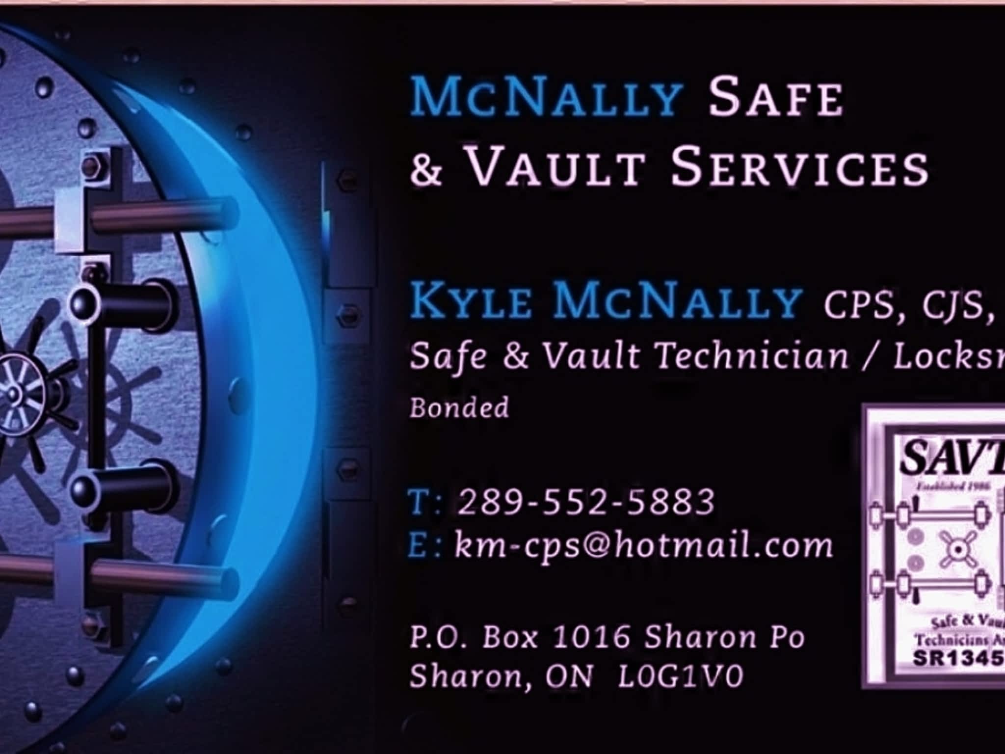 photo McNally Safe & Vault Services