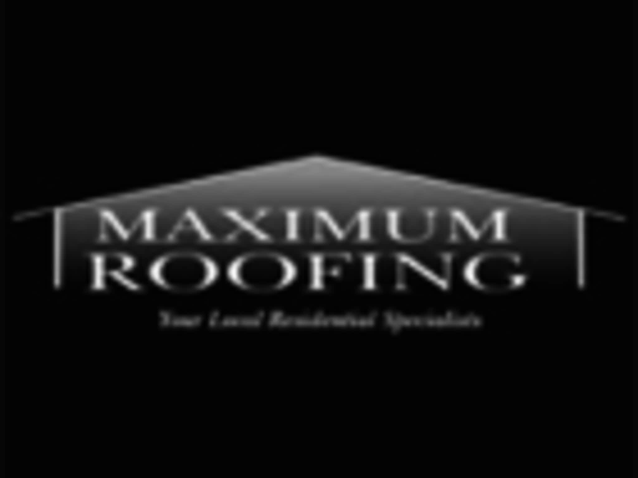 photo Maximum Roofing