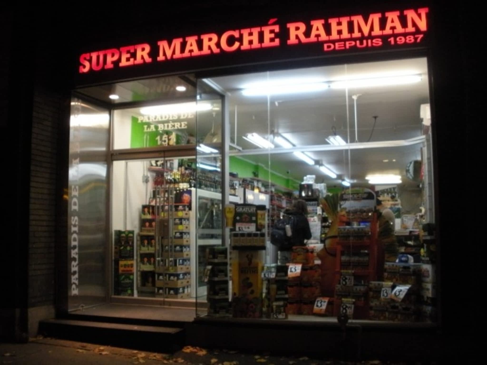 photo Super Marché Rahman Inc