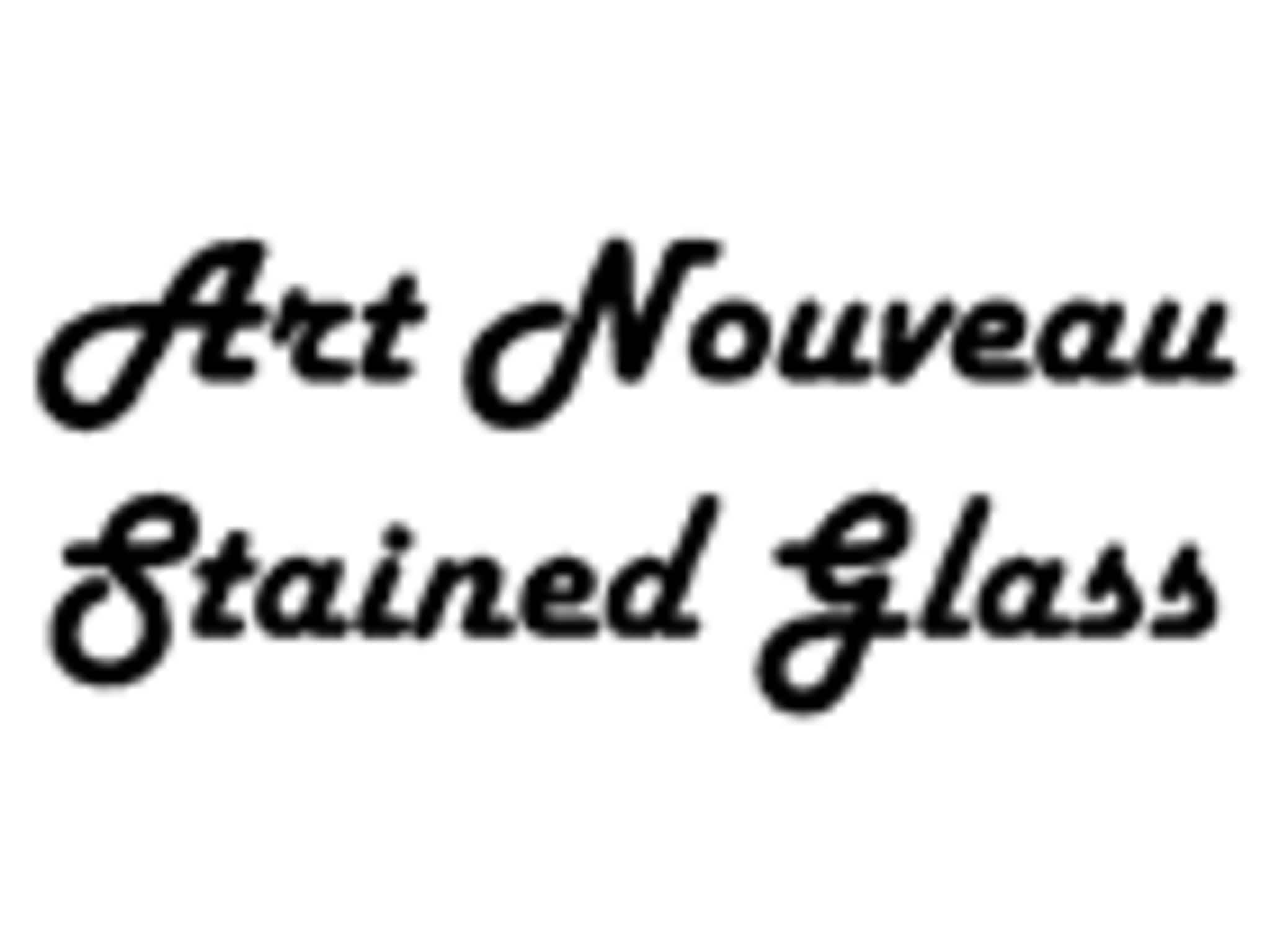 photo Art Nouveau Stain Glass