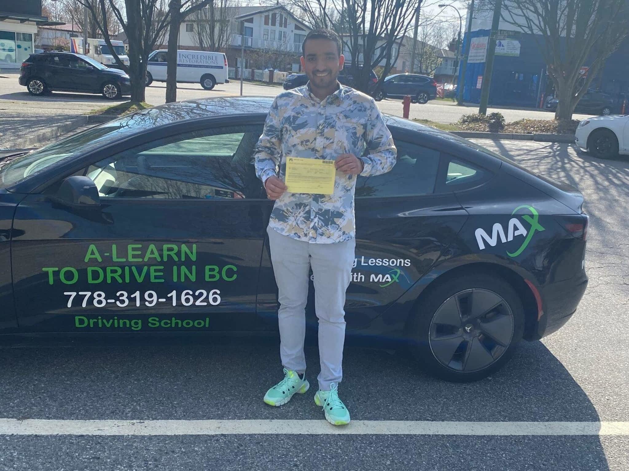 photo A-Learn To Drive In BC Driving School
