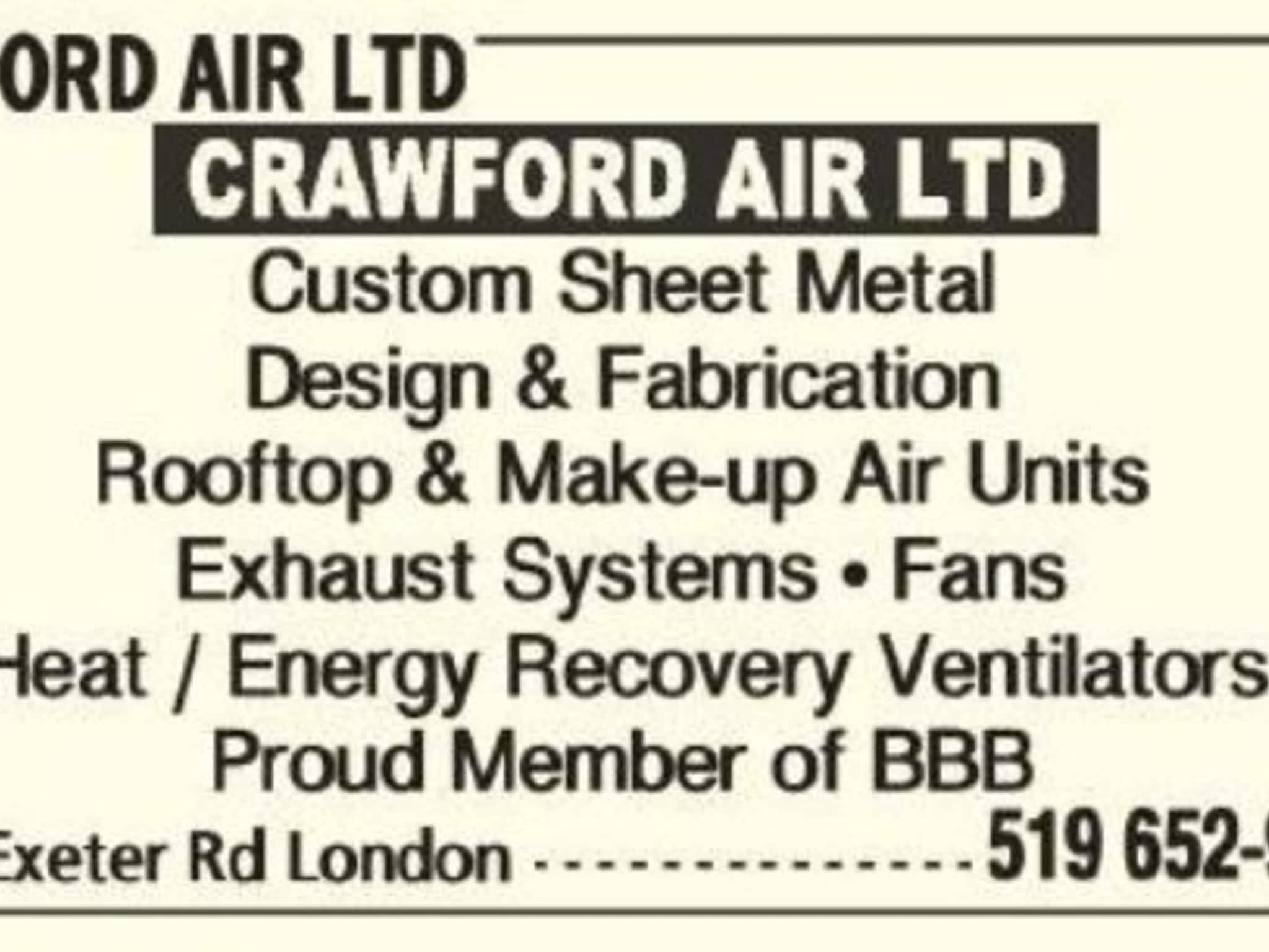 photo Crawford Air Ltd