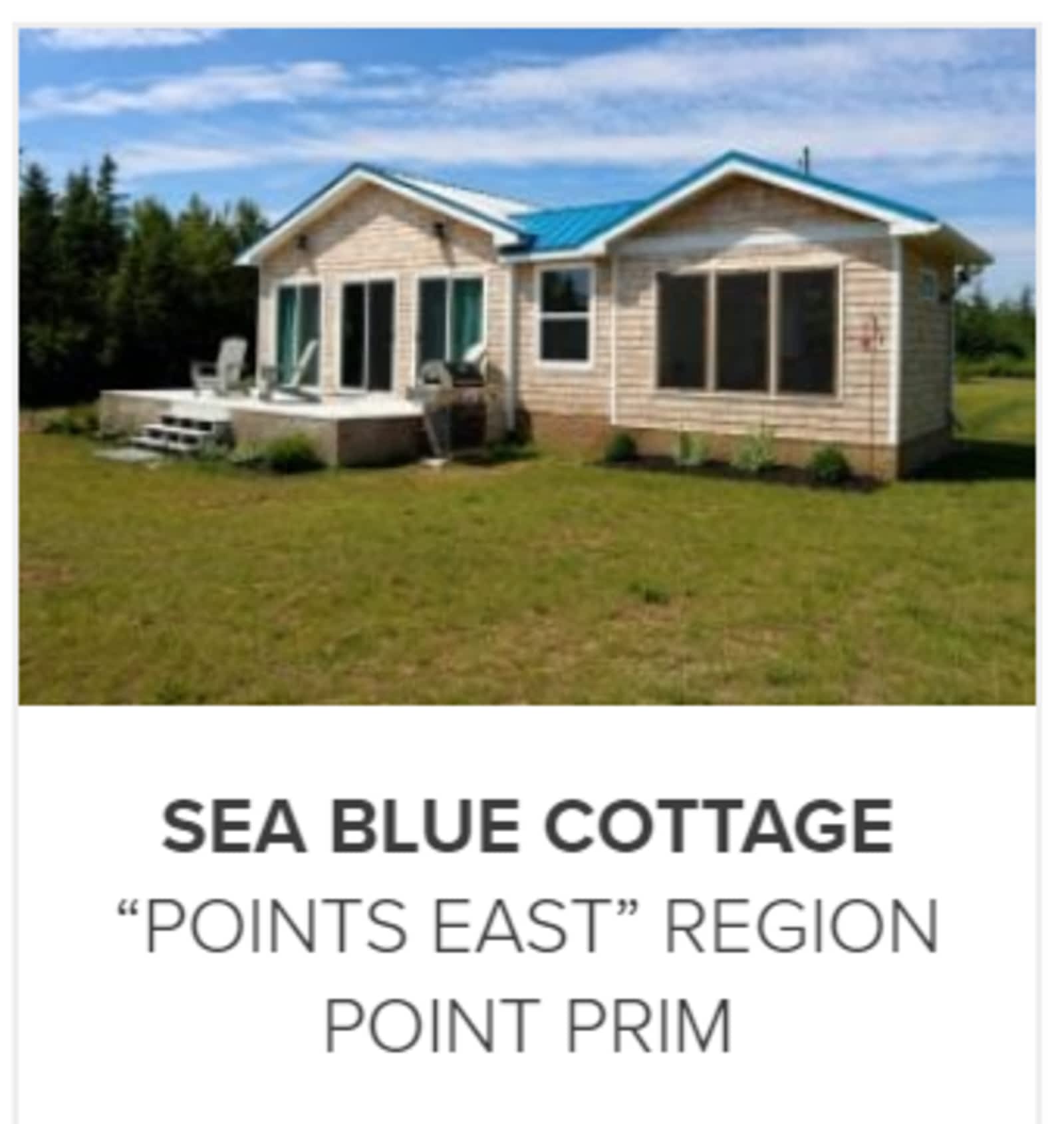 Pei Summer Rental Cottages Opening Hours 57 Eagles Path York Pe