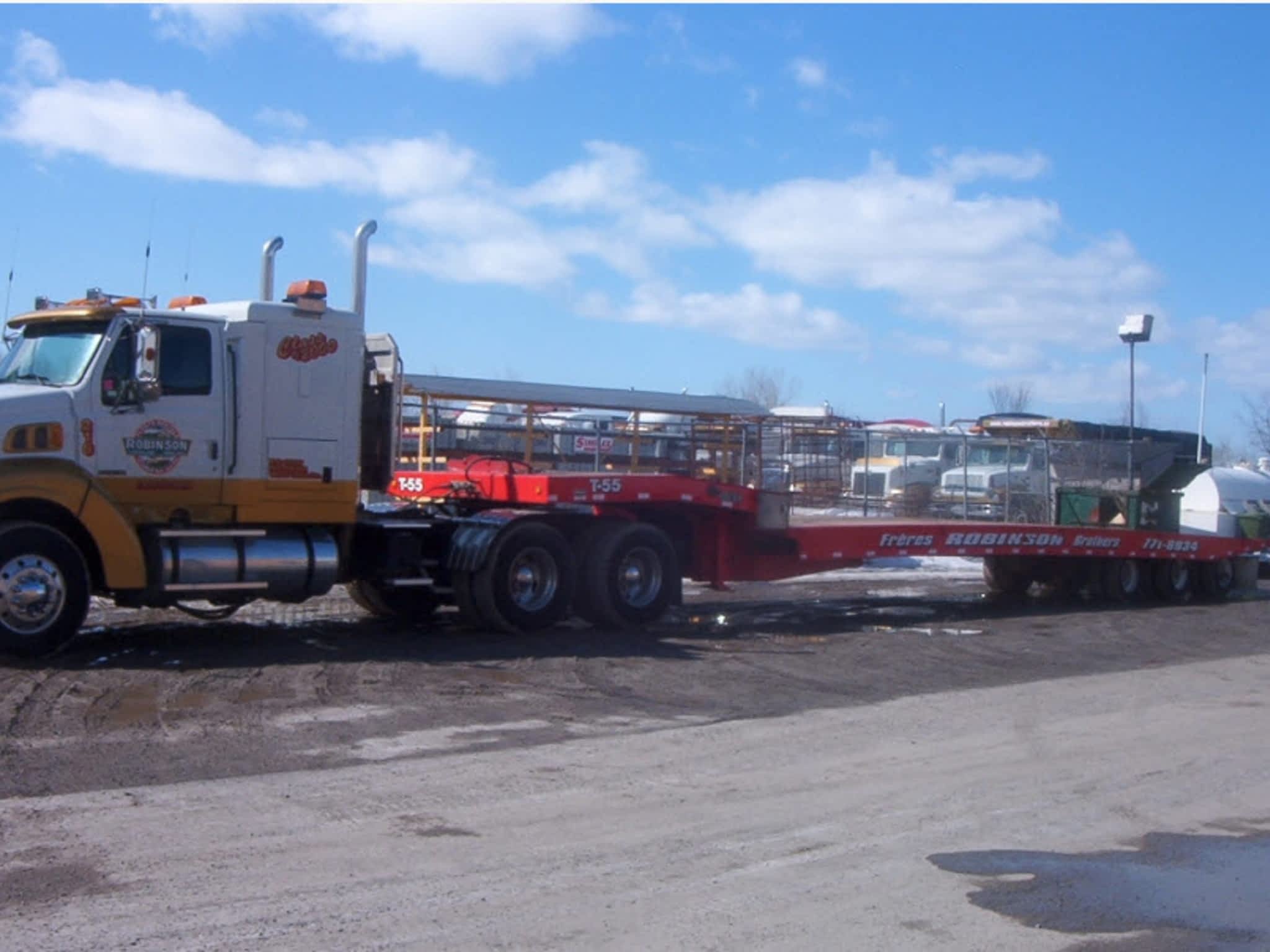 photo Robinson Brothers Frères EnrDispatch Trucking & Float