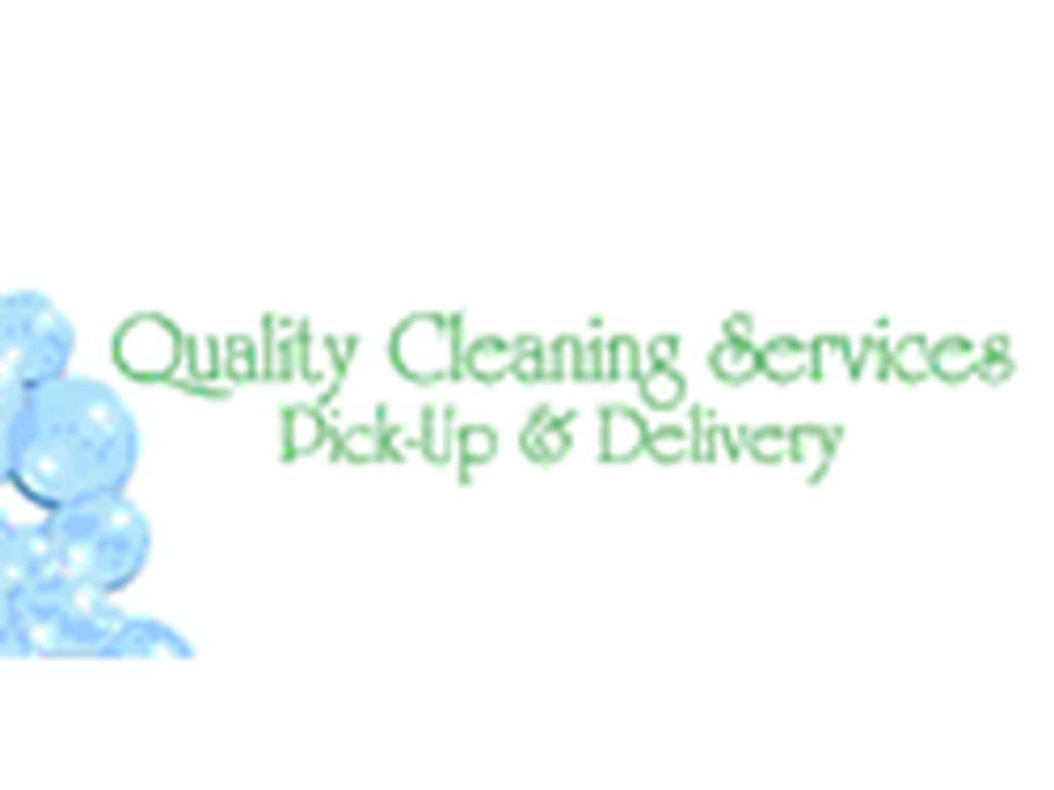 photo Quality Cleaning Services Pick Up & Delivery